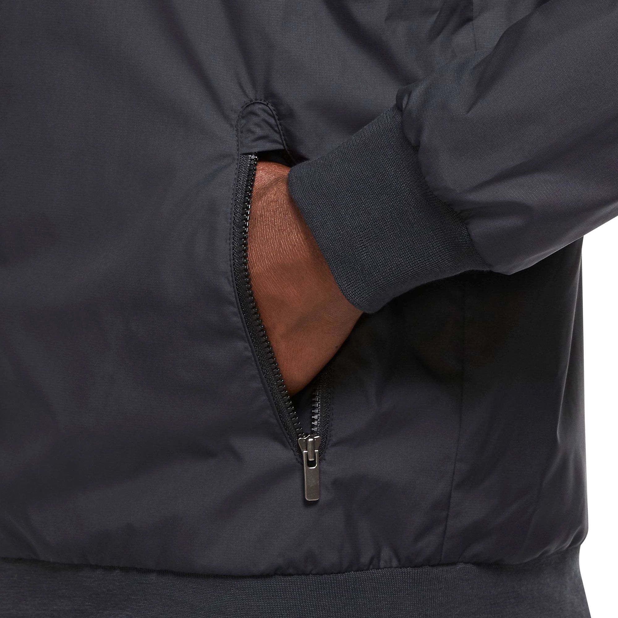 Chaqueta de Paseo Liverpool FC 2020/2021 WR Negro Gris - Fútbol Factory