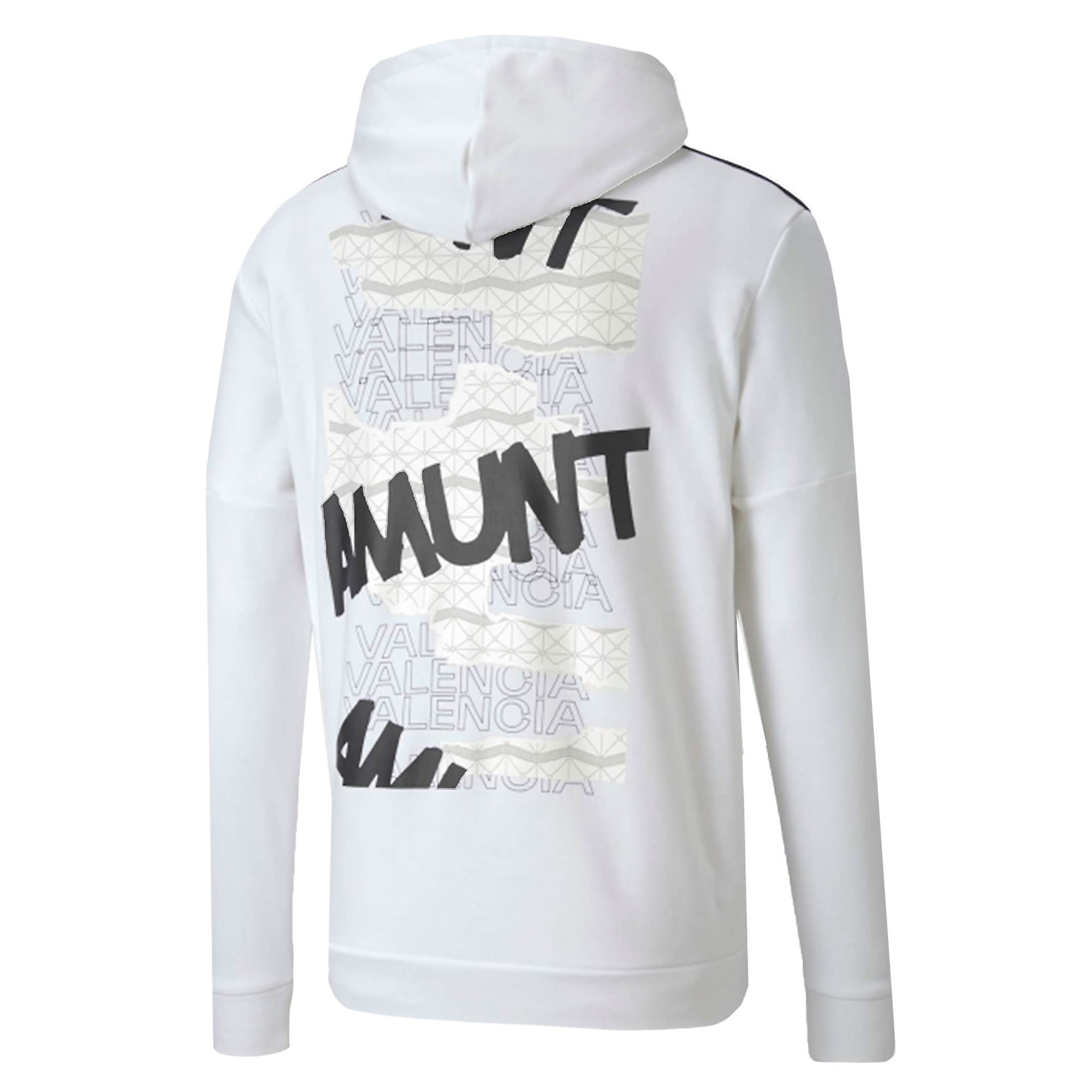 Sudadera de Paseo Valencia CF 2020/2021 FtblCulture Blanco - Fútbol Factory