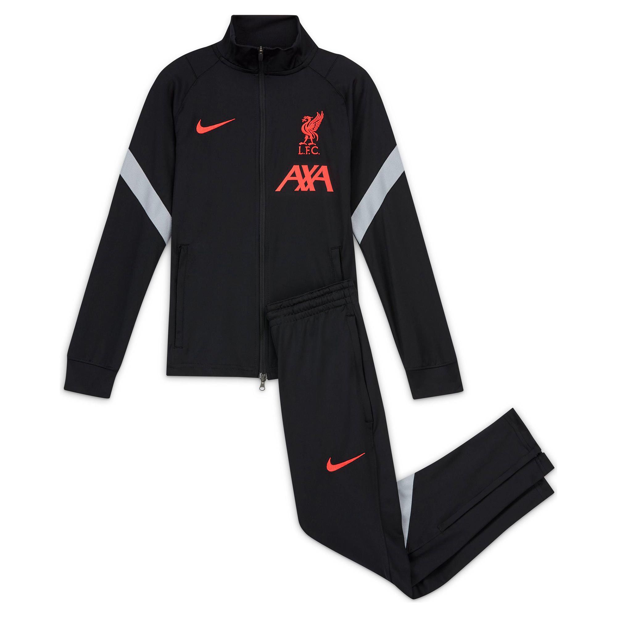 Chandal de Training Strike Liverpool FC 2020 2021 Strike Junior Negro Rojo