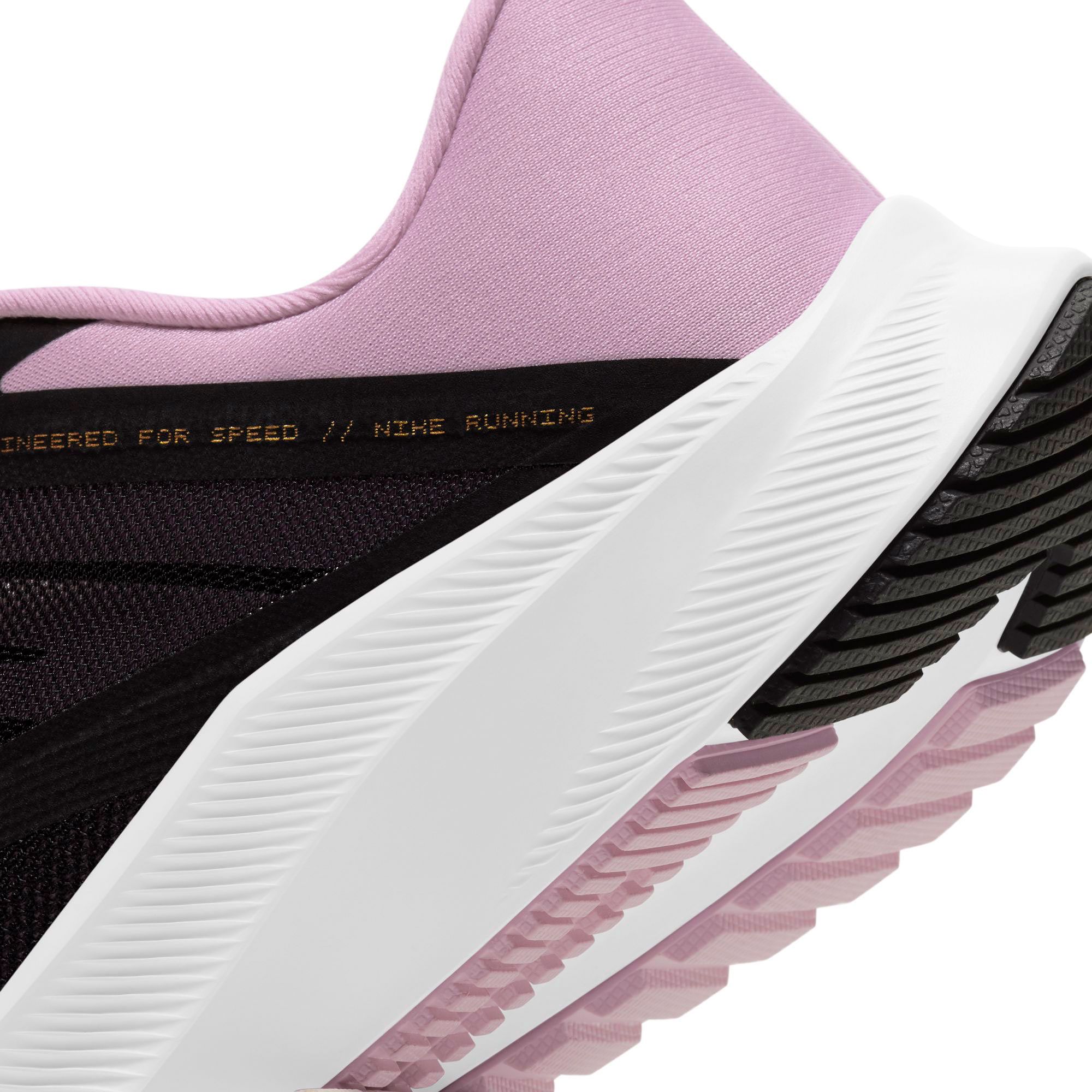 Zapatillas de Running Quest 3 Mujer Negro Blanco - Fútbol Factory