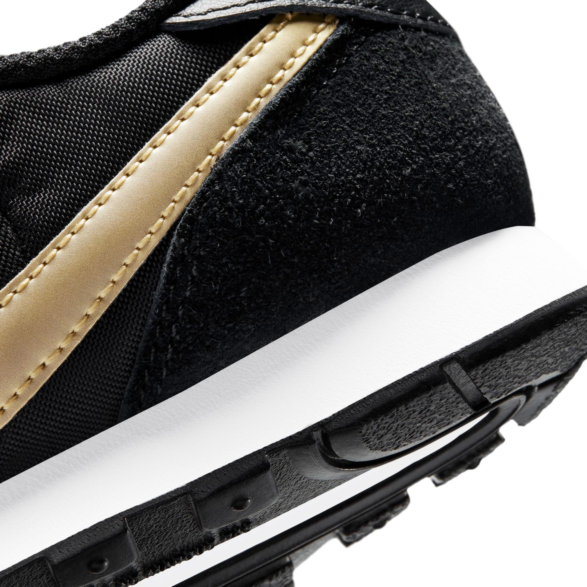 Zapatillas de Paseo MD Valiant Velcro Junior Negro Dorado - Fútbol Factory