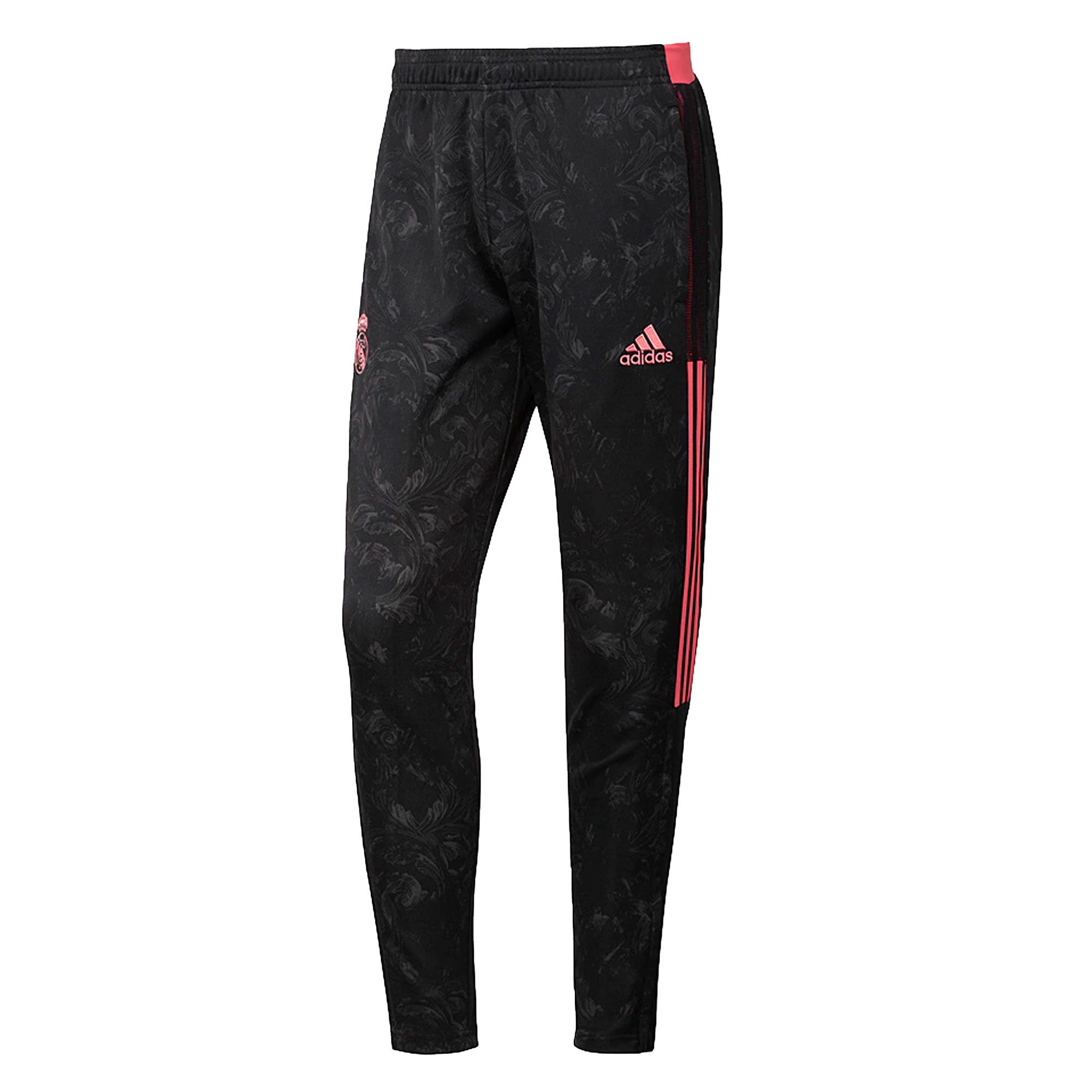 Pantalón largo de Paseo Real Madrid 2020/2021 Negro Rosa - Fútbol Factory