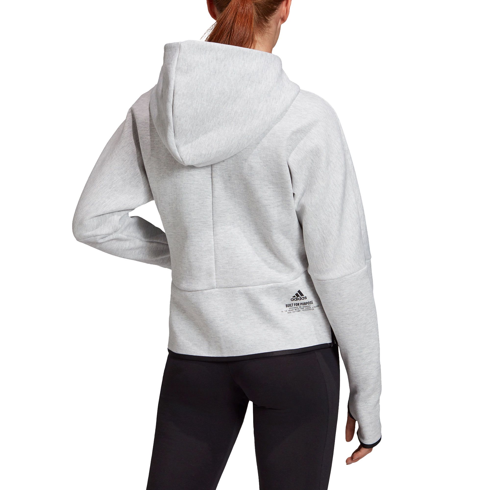 Chaqueta de Paseo ZNE HD Mujer Gris - Fútbol Factory