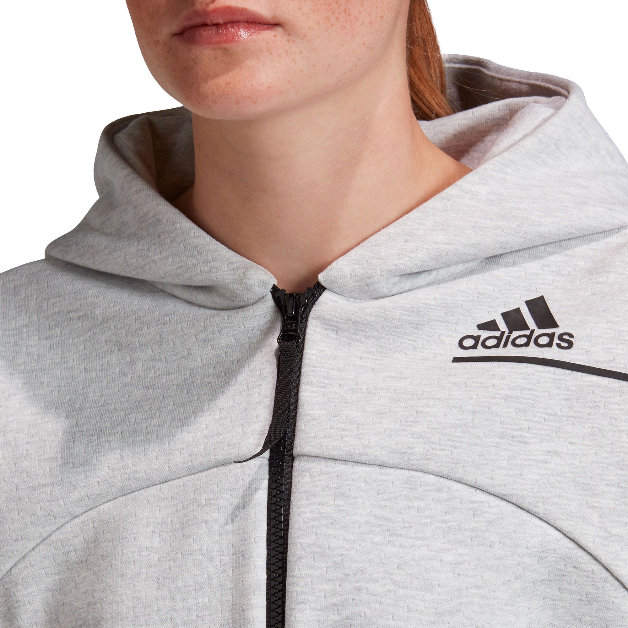Chaqueta de Paseo ZNE HD Mujer Gris - Fútbol Factory