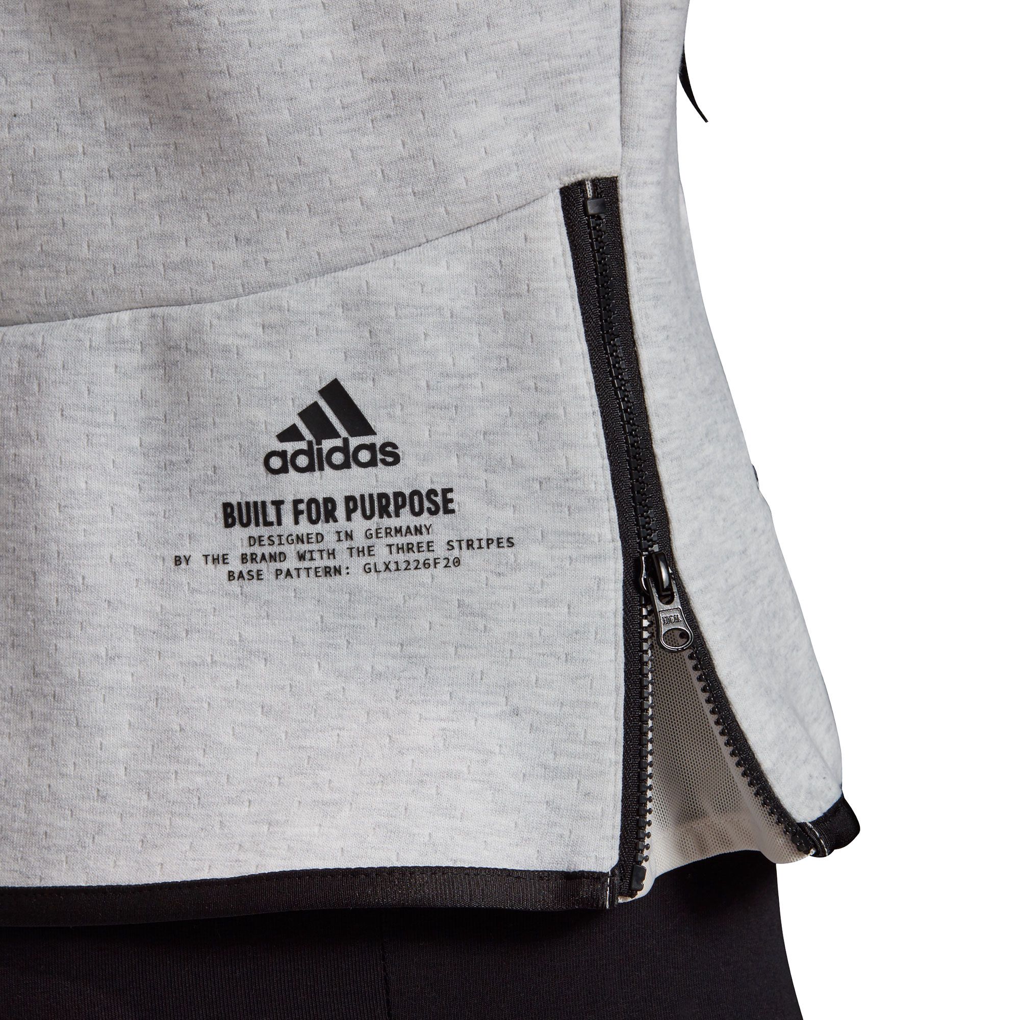 Chaqueta de Paseo ZNE HD Mujer Gris - Fútbol Factory