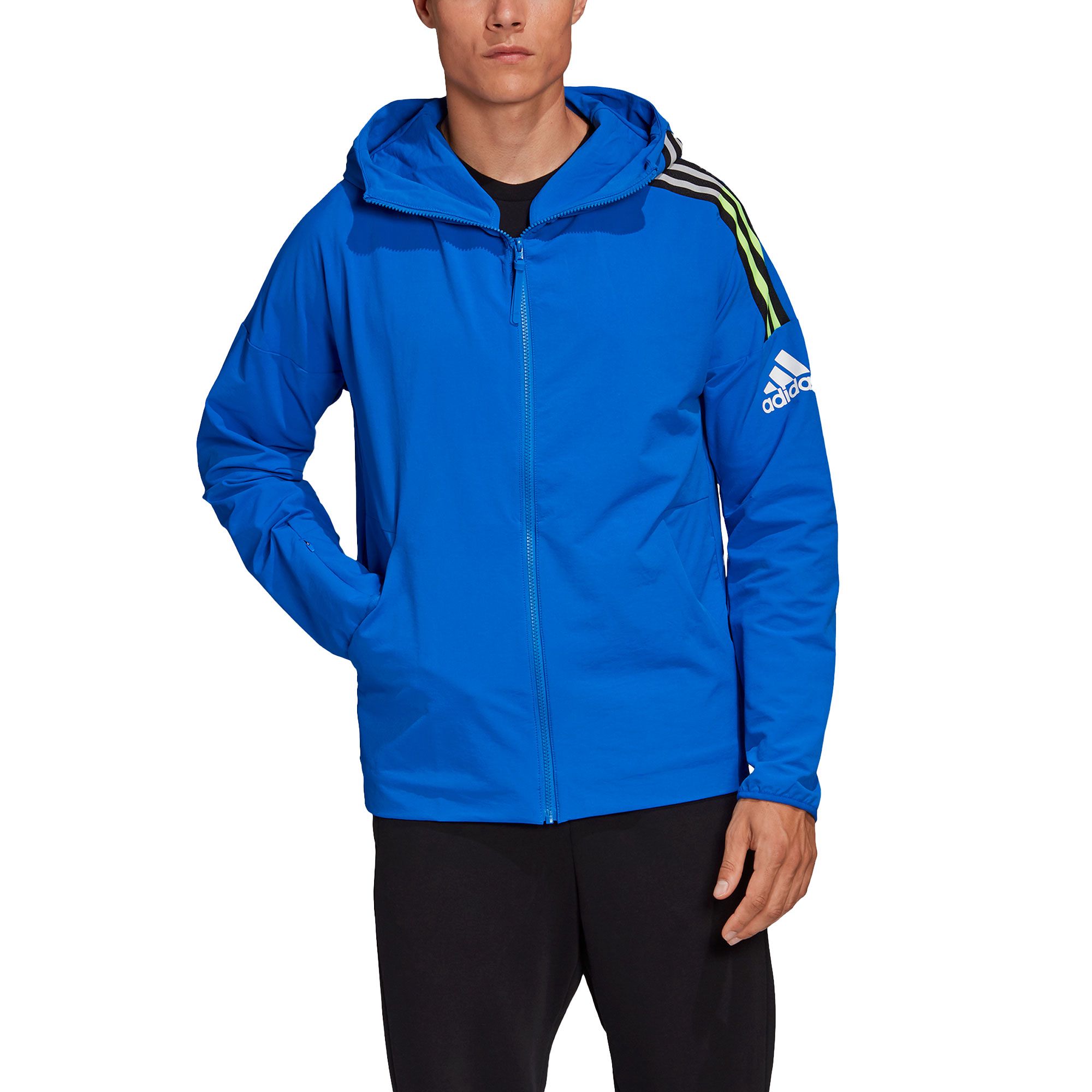 Chaqueta de Paseo ZNE Woven DWR Azul - Fútbol Factory