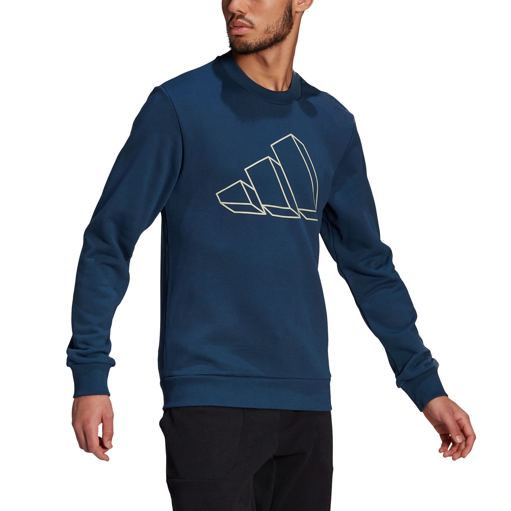 Sudadera adidas M FI GFX Crew - Fútbol Factory
