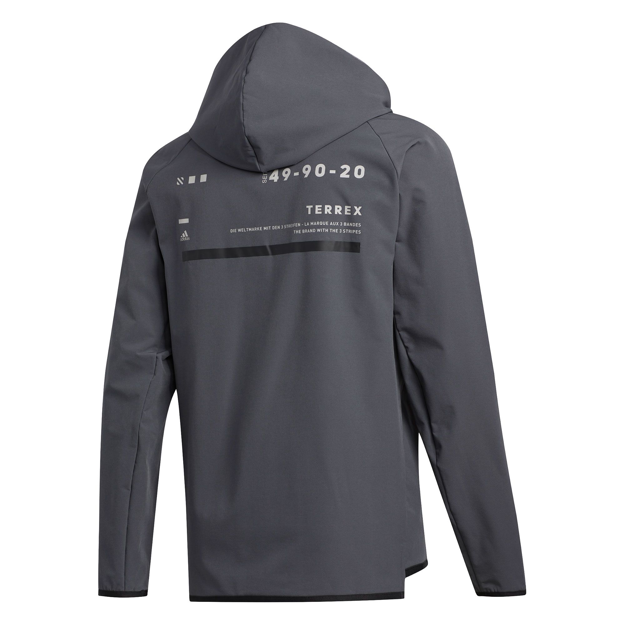 Chaqueta Terrex Felsblock Gris - Fútbol Factory