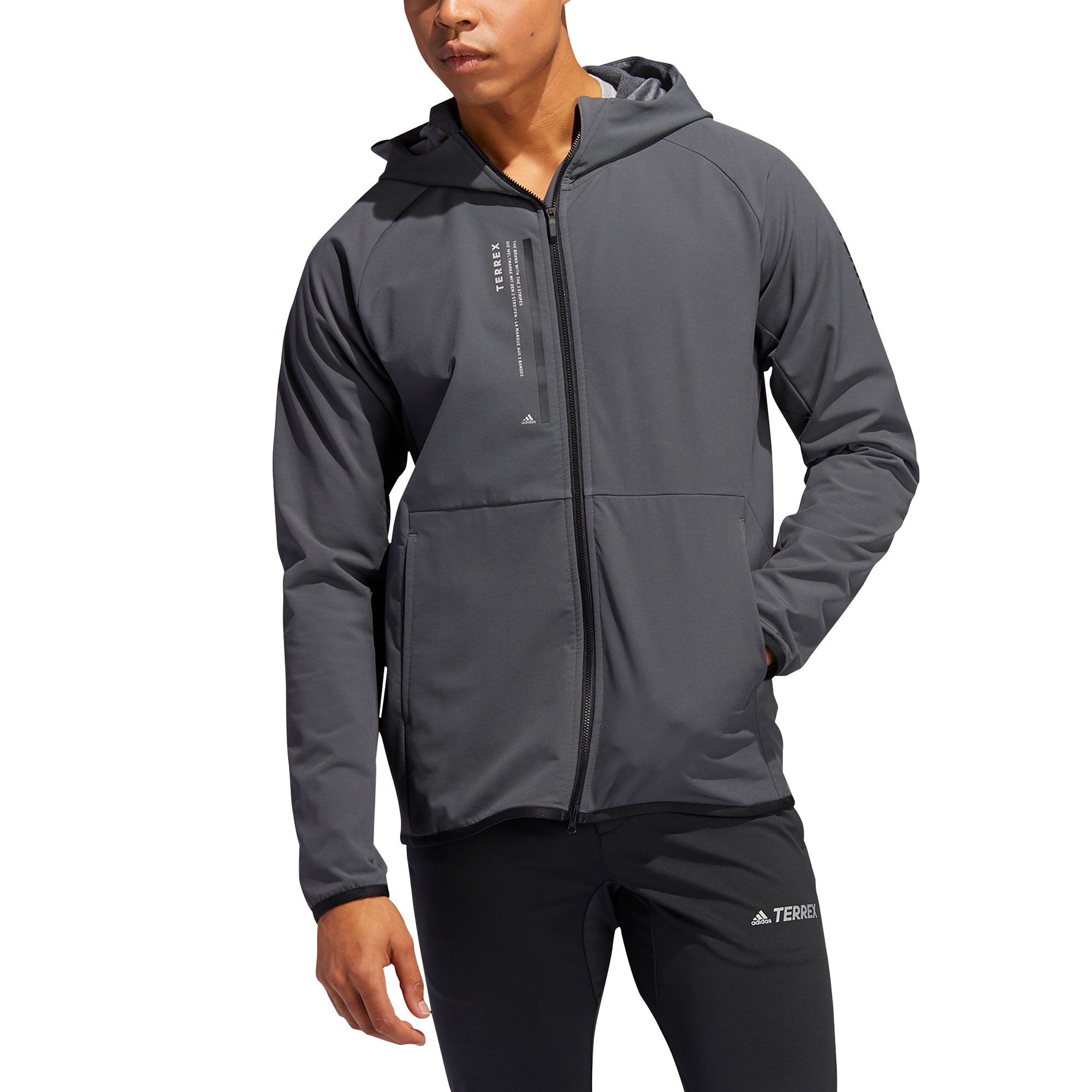 Chaqueta Terrex Felsblock Gris - Fútbol Factory
