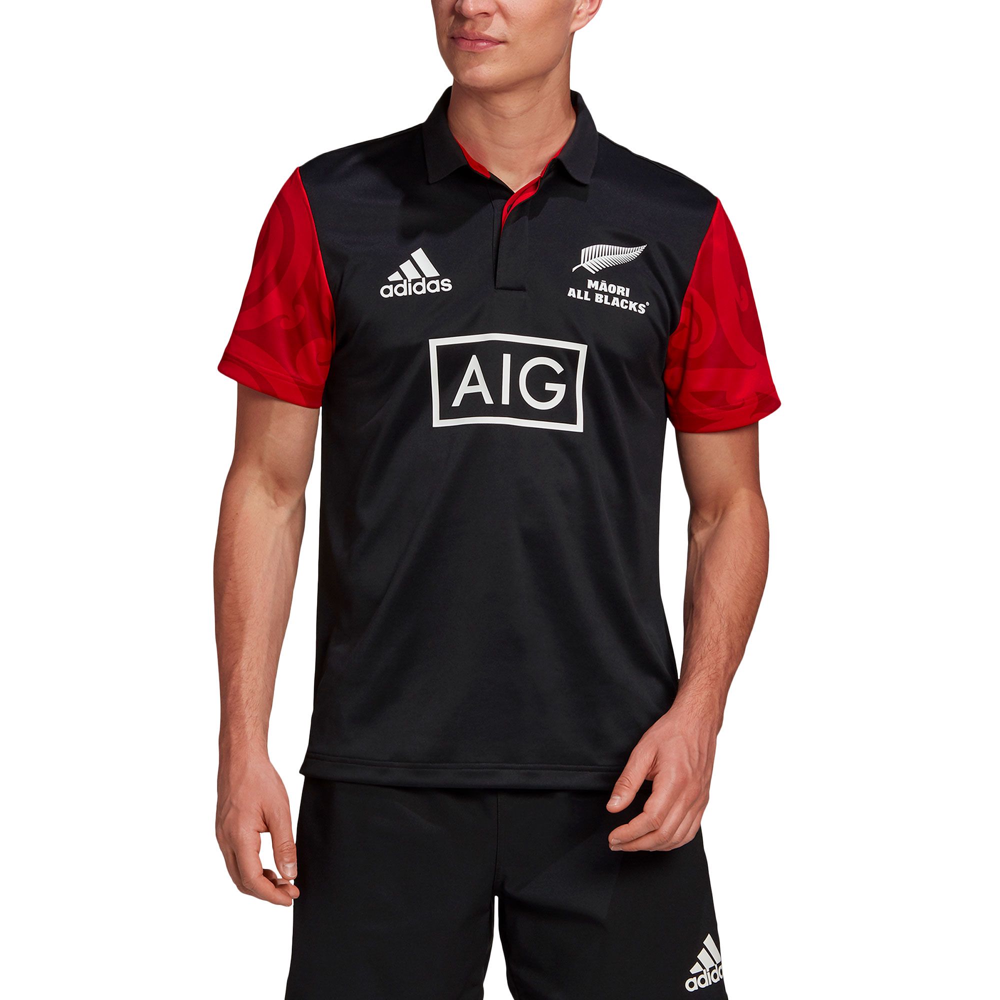 Polo de Paseo All Blacks 2021 Maori Negro - Fútbol Factory