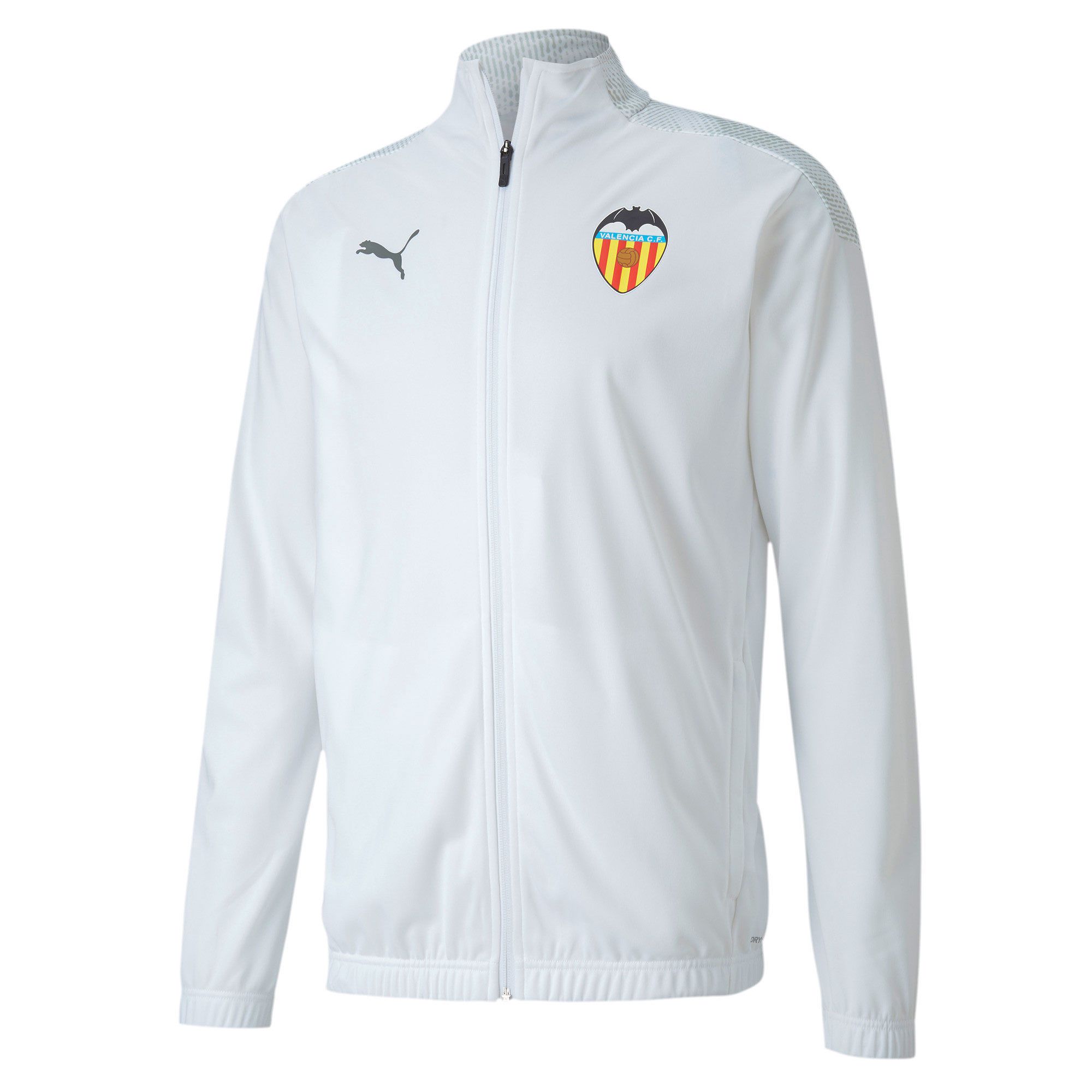 Chaqueta de Calentamiento Valencia CF 2020 2021 Blanco