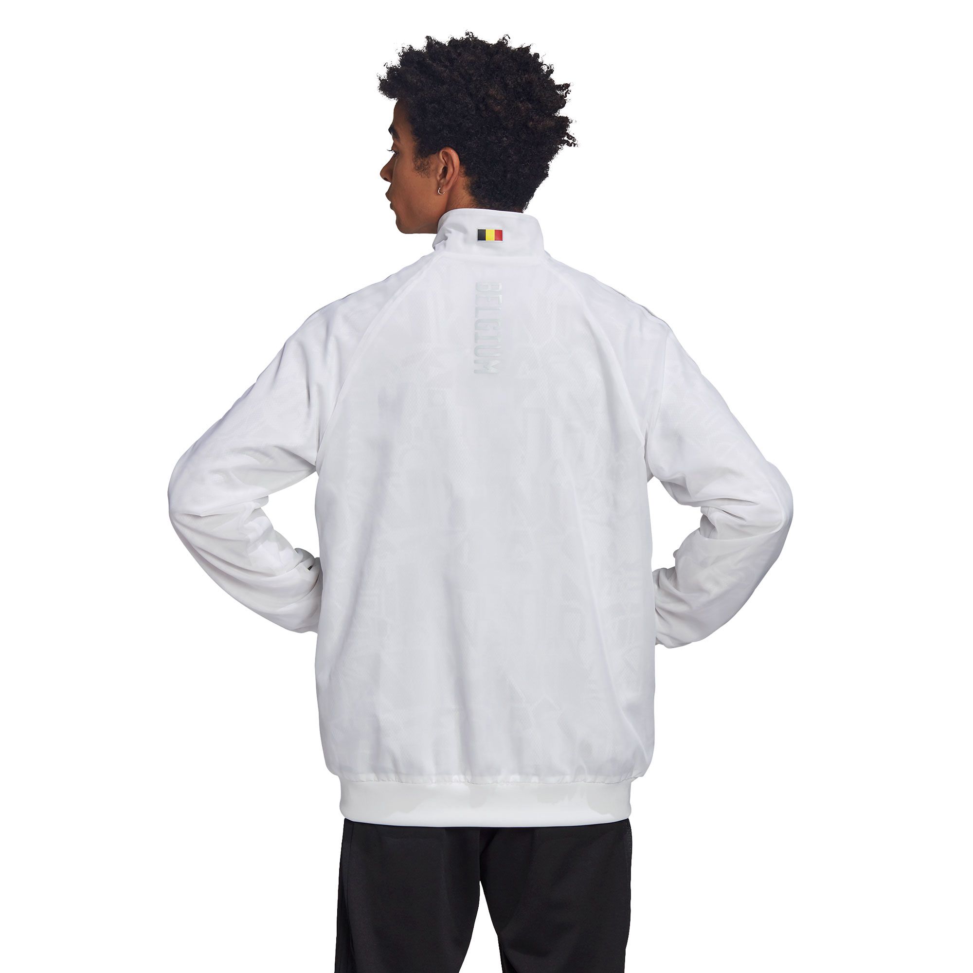 Chaqueta Himno Bélgica 2020/2021 Blanco - Fútbol Factory