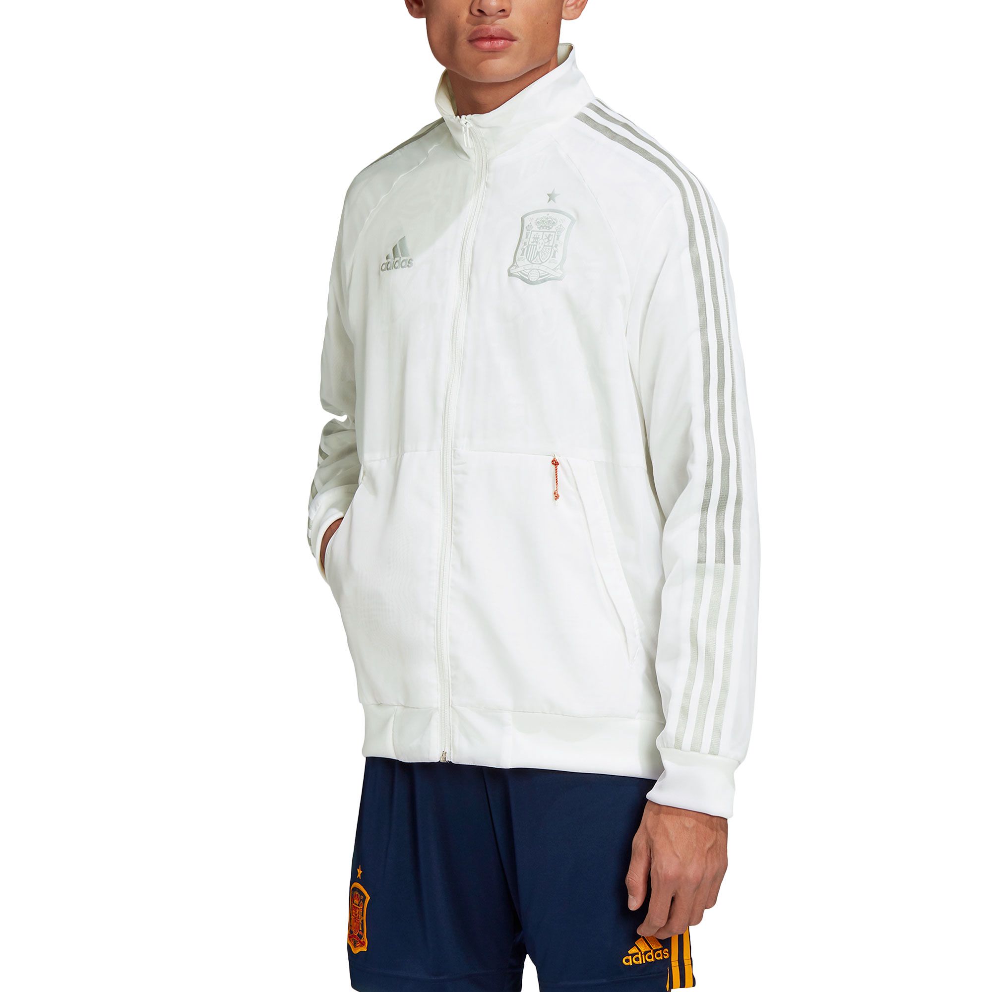Chaqueta Himno España 2020/2021 Blanco - Fútbol Factory