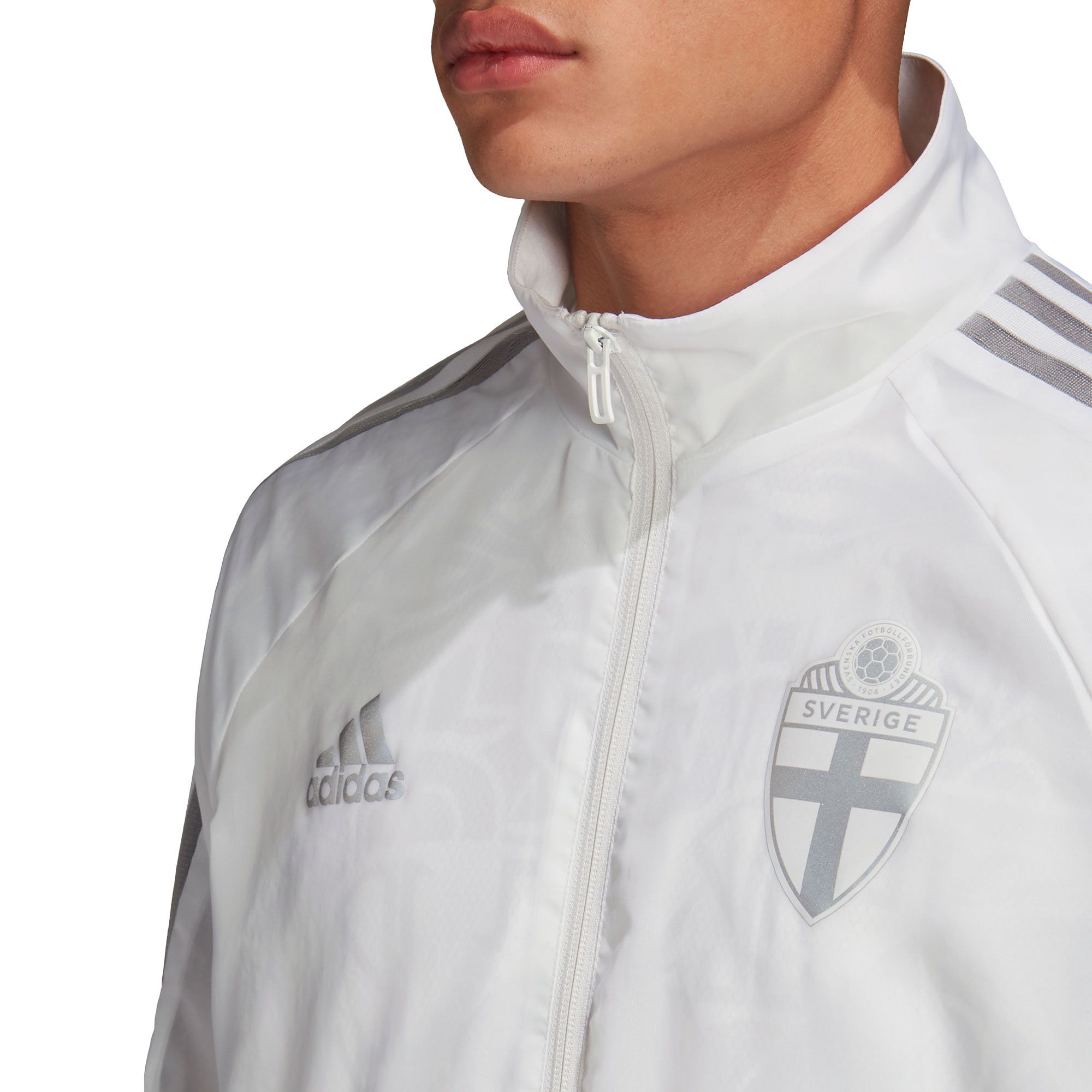 Chaqueta Himno Suecia 2020/2021 Blanco - Fútbol Factory