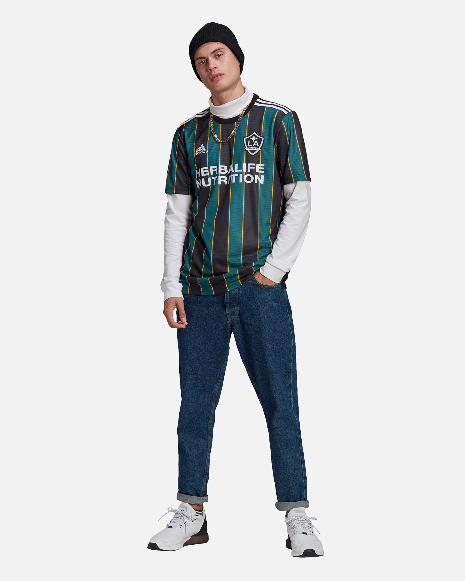 Camiseta 2ª LA Galaxy 2021/2022 Negro Camiseta 2ª LA Galaxy 2021/2022 Negro - Fútbol Factory