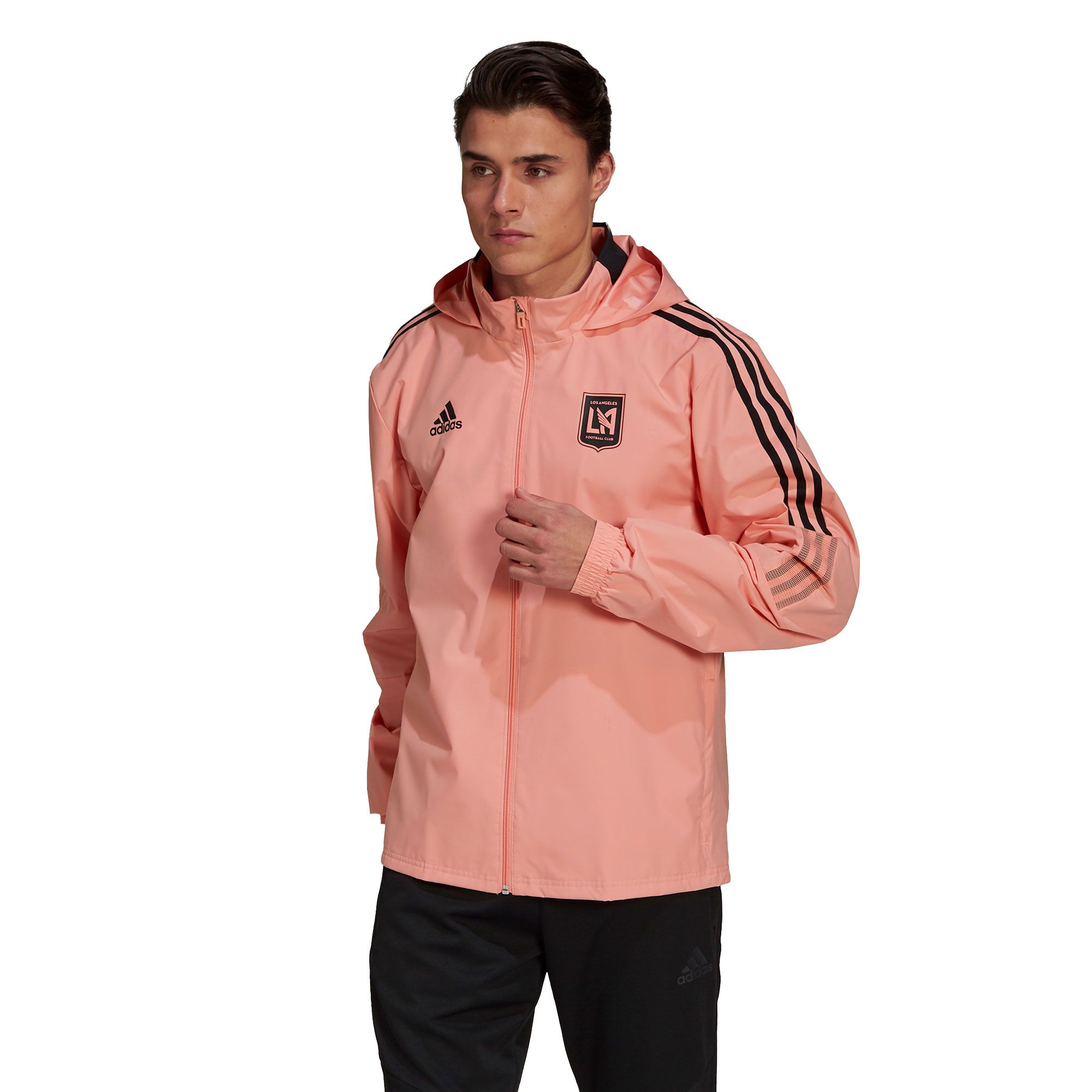 Chubasquero de Training Los Angeles FC 2021/2022 AW Rosa - Fútbol Factory