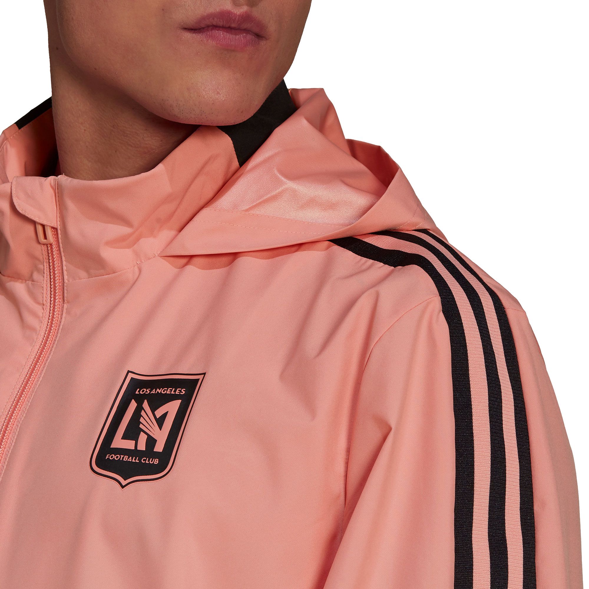 Chubasquero de Training Los Angeles FC 2021/2022 AW Rosa - Fútbol Factory