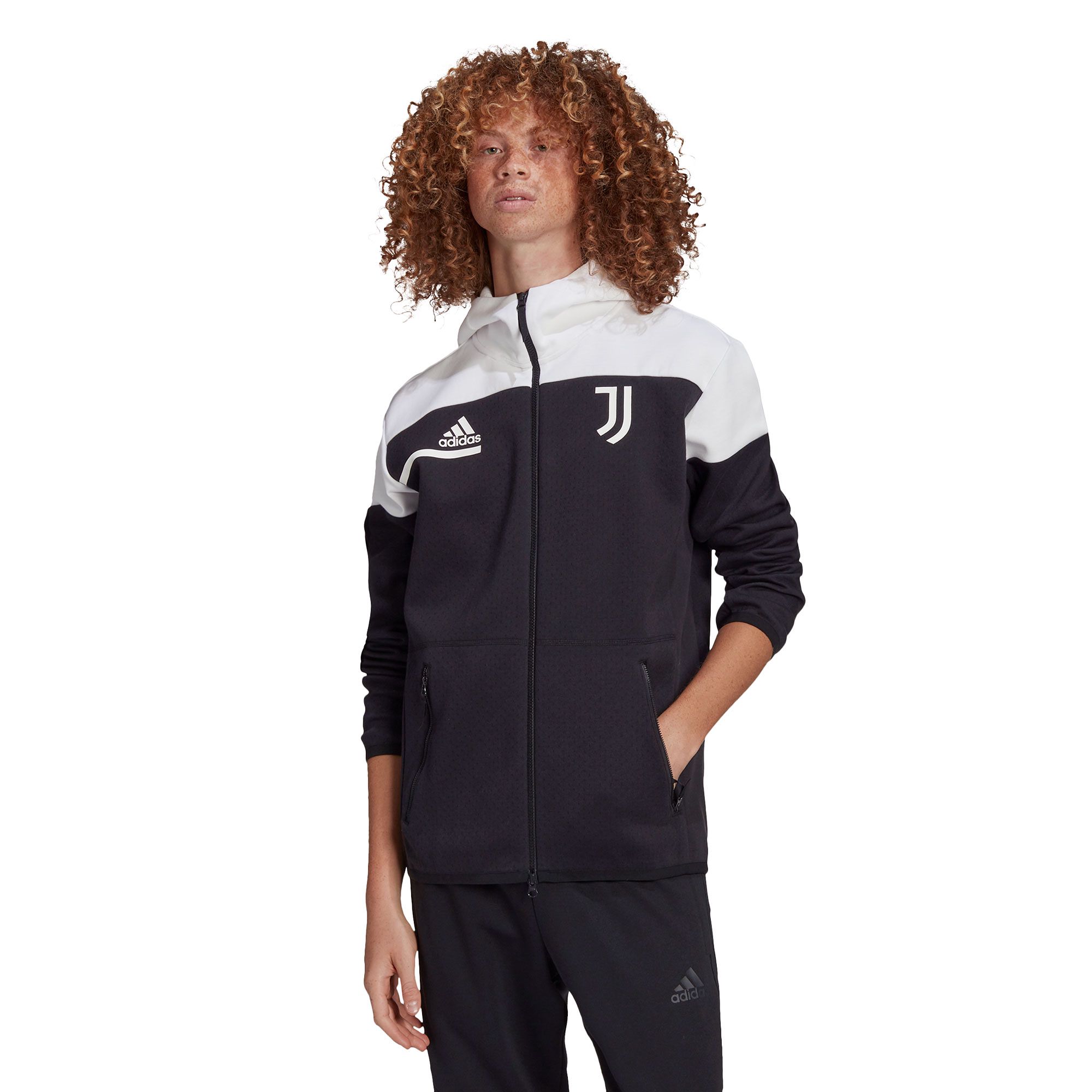 Chaqueta Juventus FC 2020/2021 ZNE Negro - Fútbol Factory