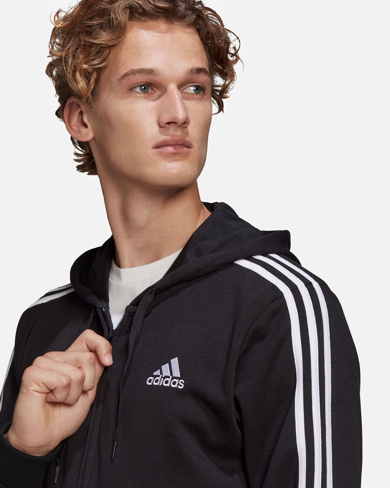 Chaqueta adidas M 3S FT FZ HD - Fútbol Factory