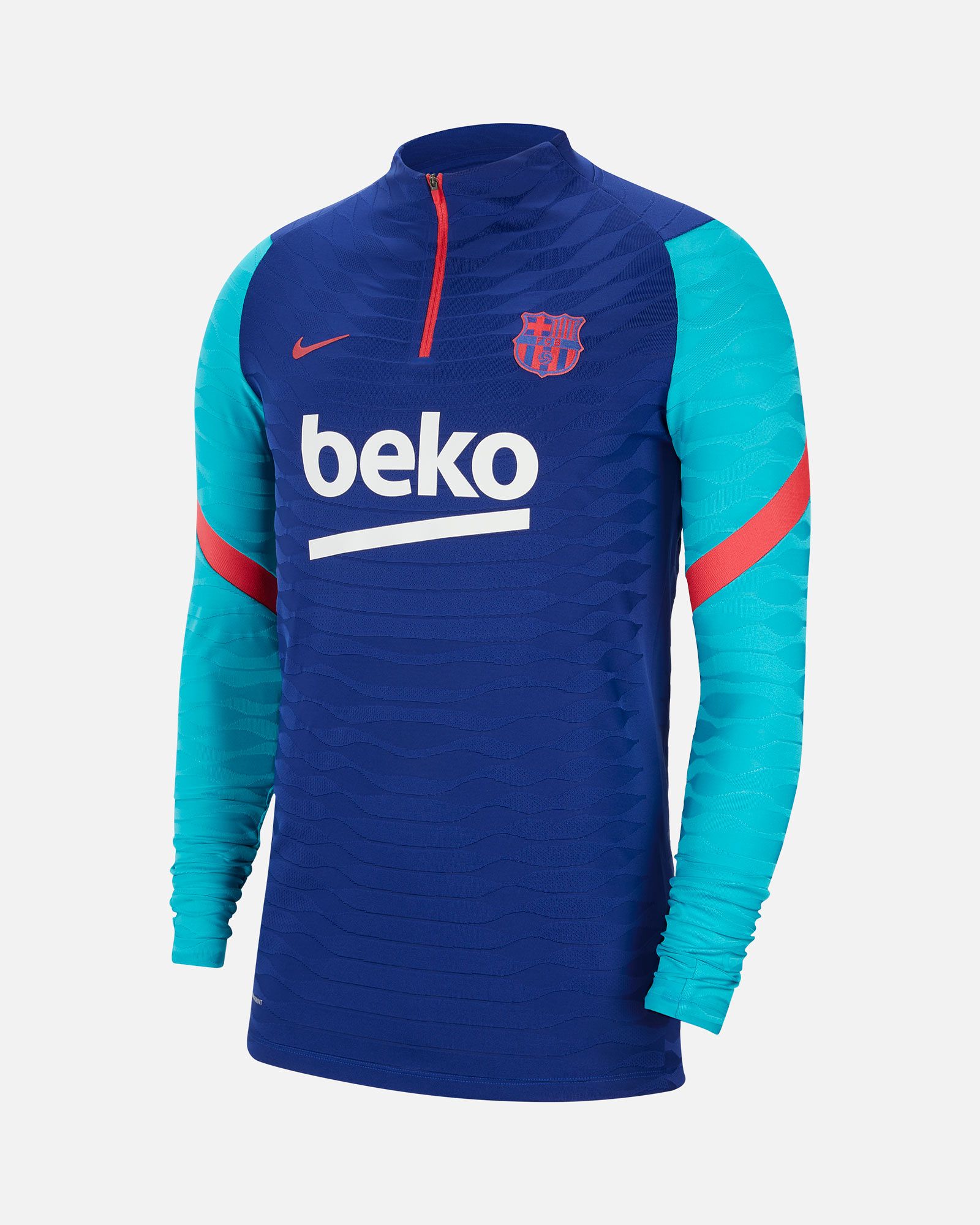 Sudadera de Training FC Barcelona 2020 2021 VaporKnit Strike Azul