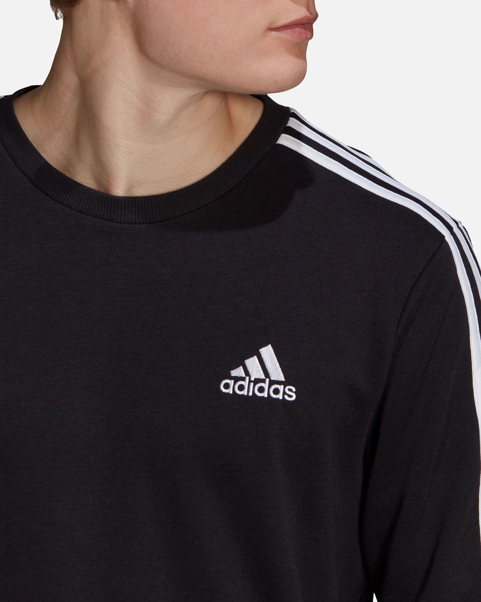 Sudadera adidas M 3S Ft Swt - Fútbol Factory