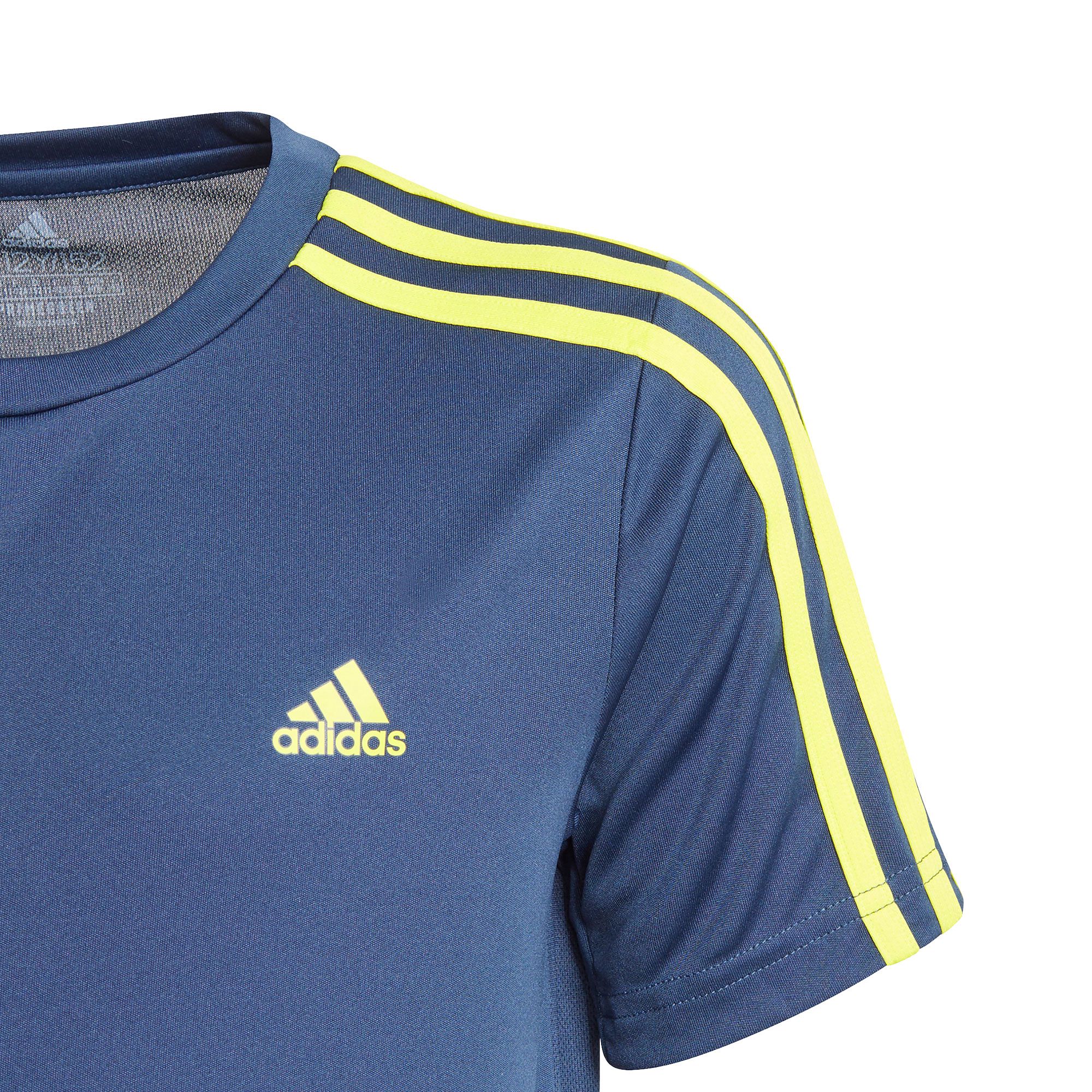 Camiseta adidas Aeroready D2M 3S Niño Azul - Fútbol Factory