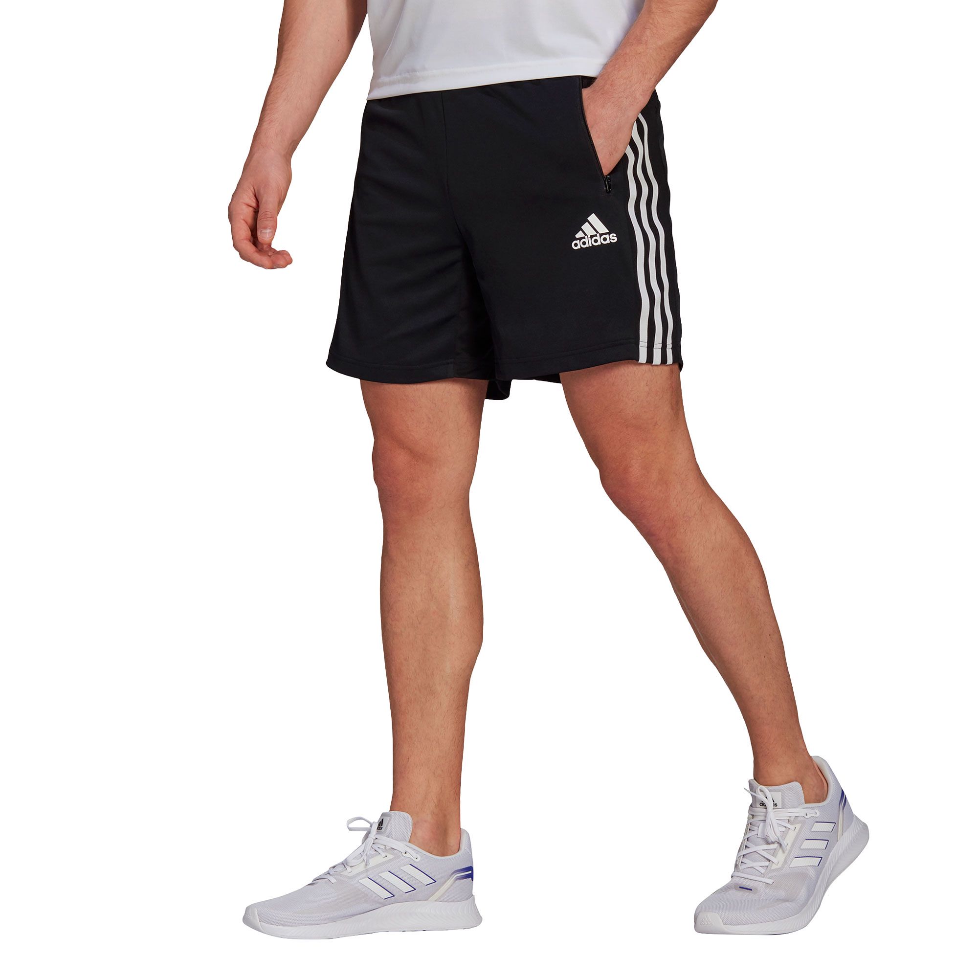 Pantalón adidas Primeblue D2M 3S Negro - Fútbol Factory