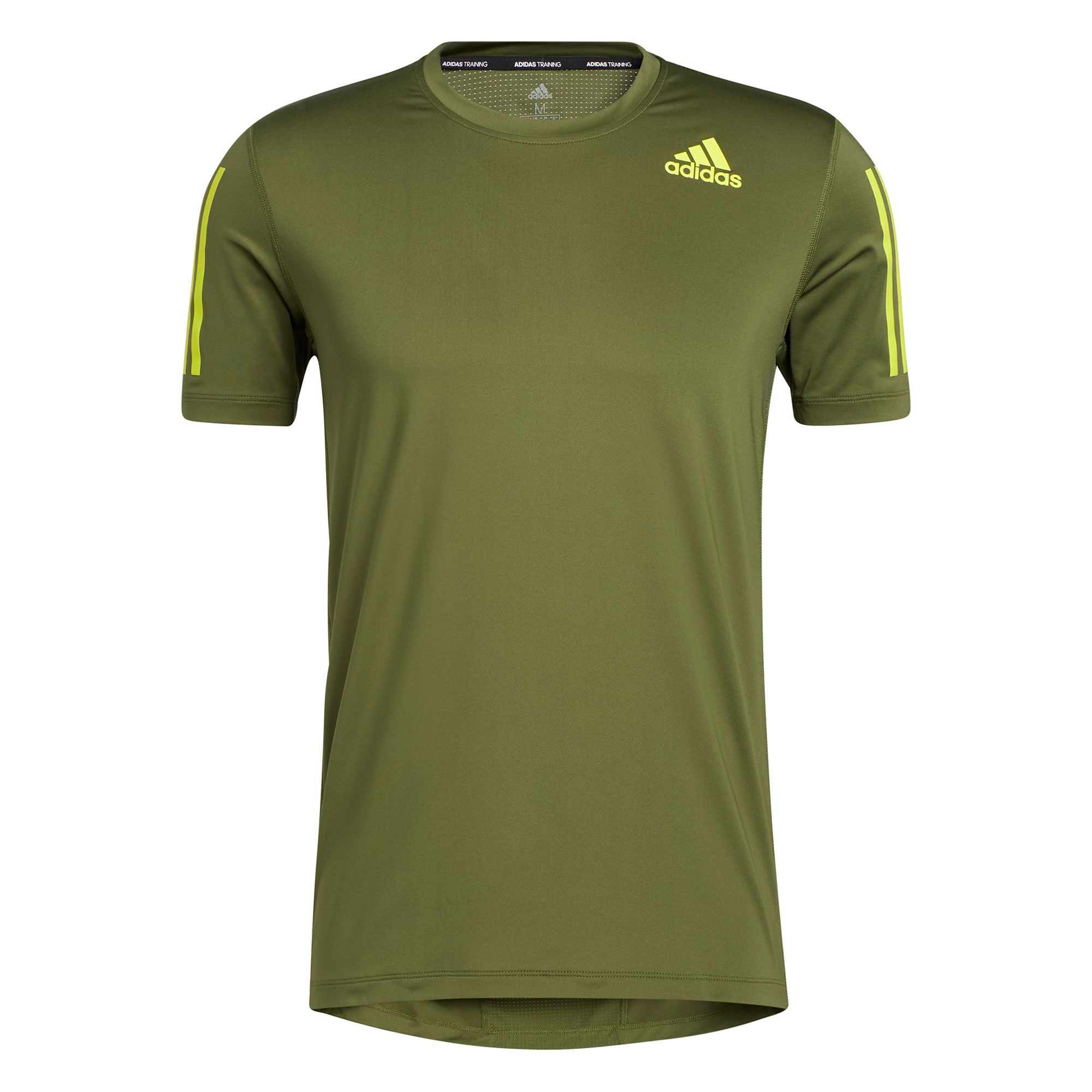 Camiseta adidas Techfit Fitted 3S Verde - Fútbol Factory