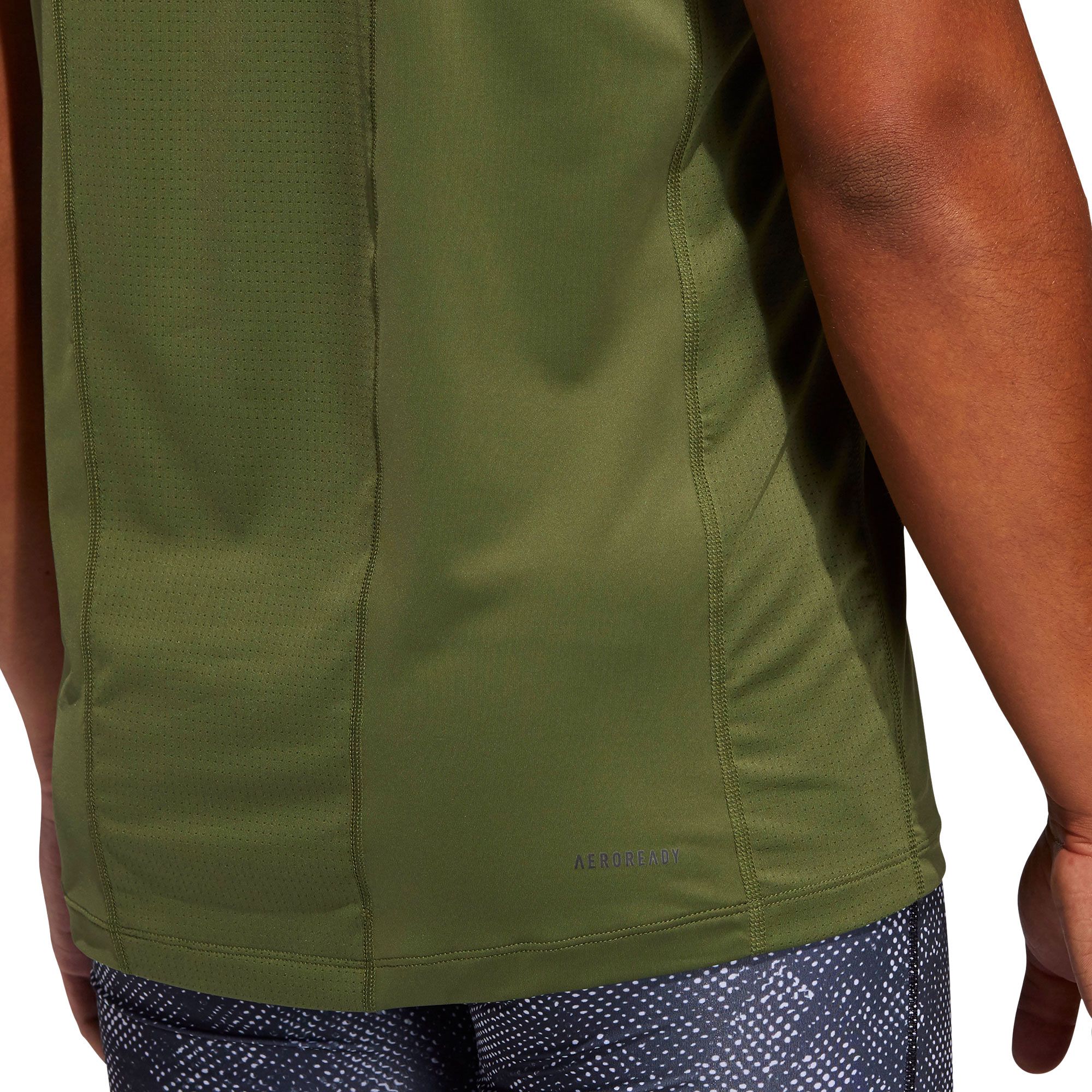 Camiseta adidas Techfit Fitted 3S Verde - Fútbol Factory