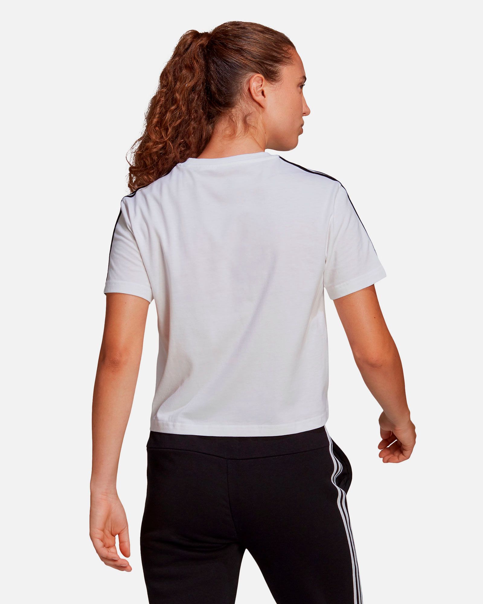 Camiseta adidas Essentials 3S Crop - Fútbol Factory