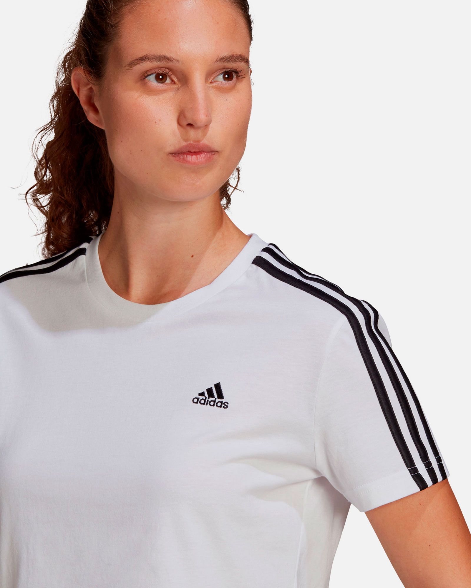 Camiseta adidas Essentials 3S Crop - Fútbol Factory
