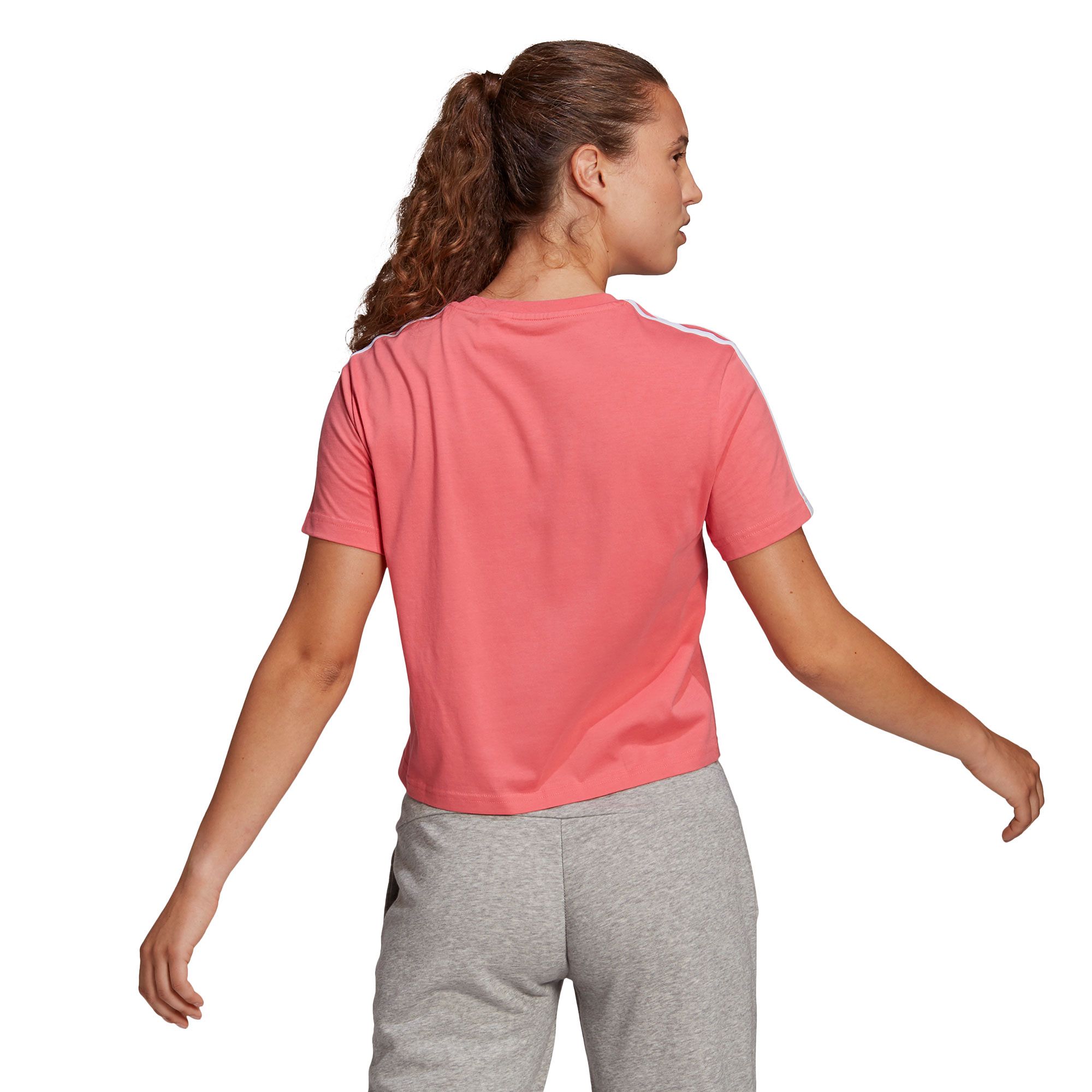 Camiseta adidas Essentials 3S Crop - Fútbol Factory