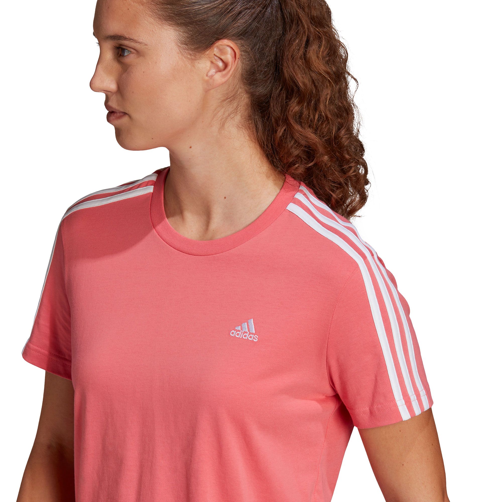 Camiseta adidas Essentials 3S Crop - Fútbol Factory