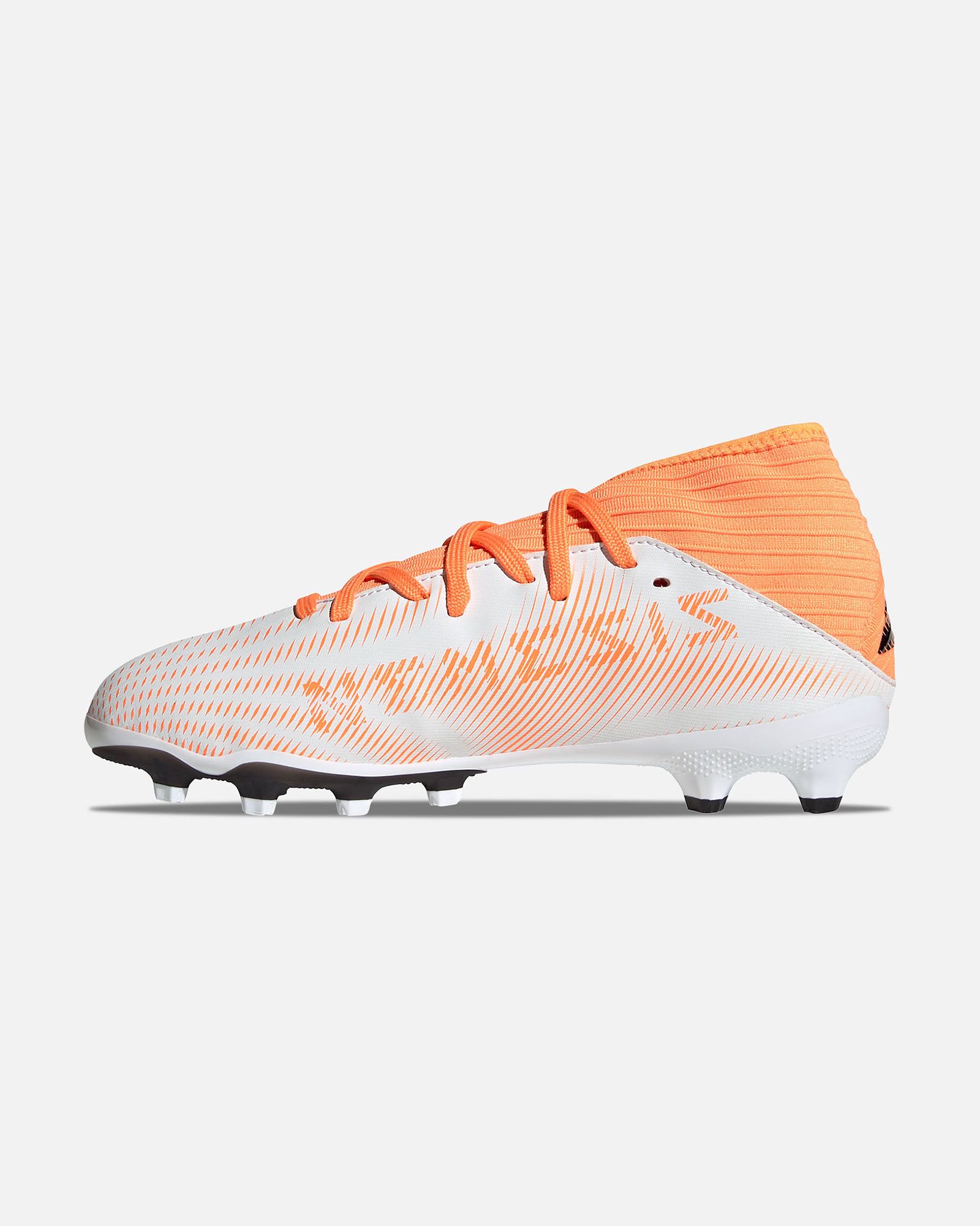 Botas de fútbol adidas Nemeziz.3 MG Niño Blanco - Fútbol Factory