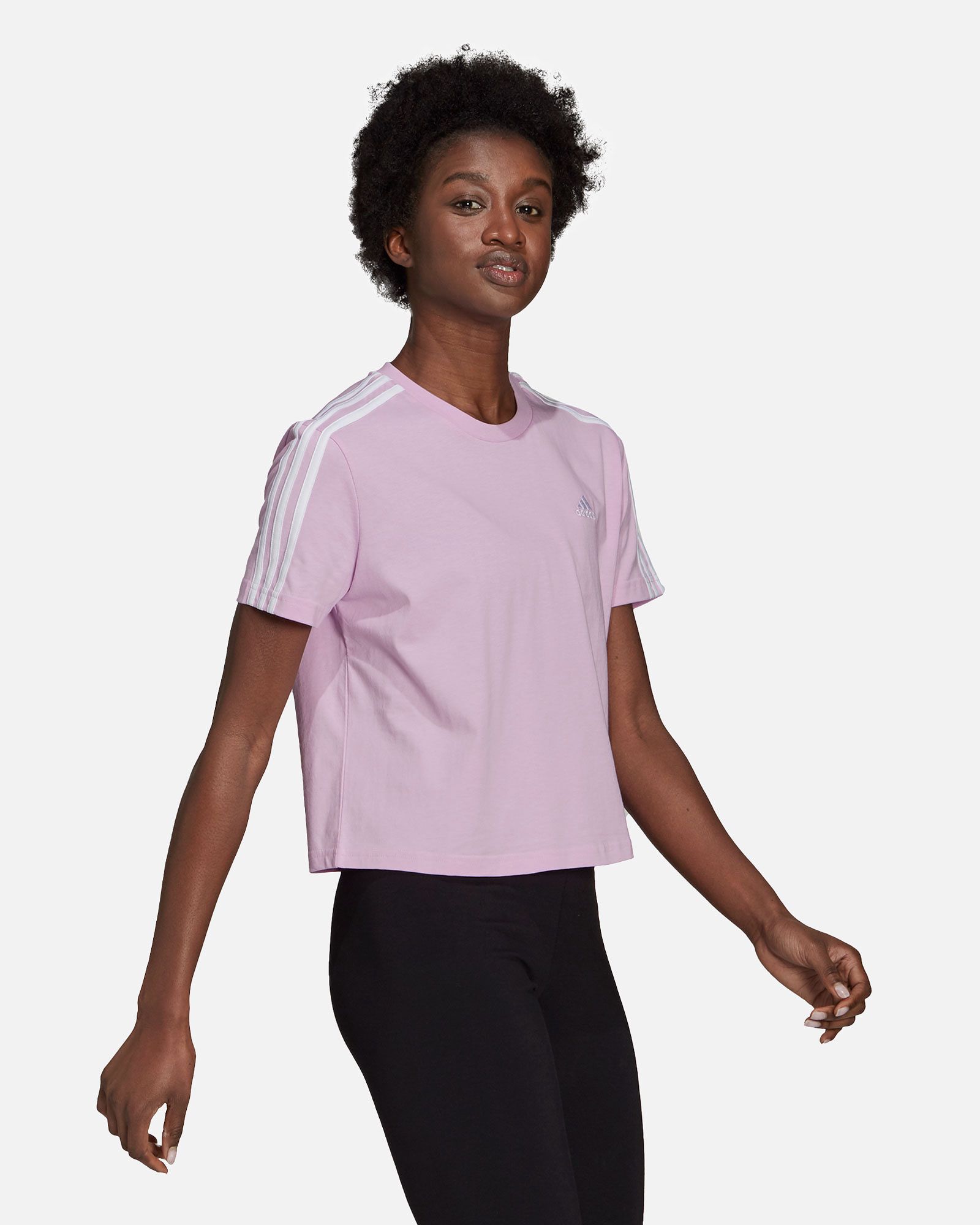 Camiseta adidas Essentials 3S Crop - Fútbol Factory