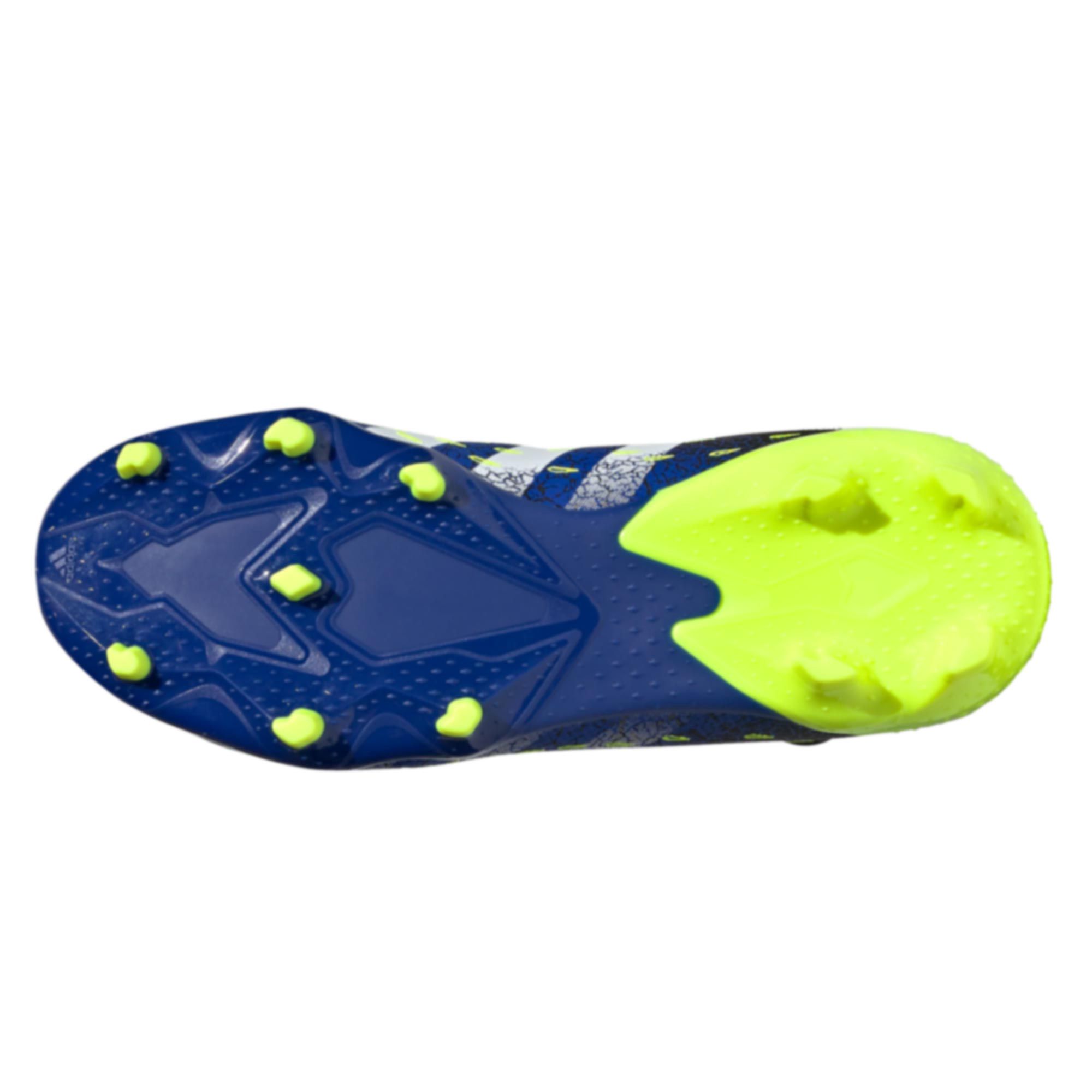 Botas de fútbol adidas Predator Freak.3 FG Niño Negro Azul - Fútbol Factory