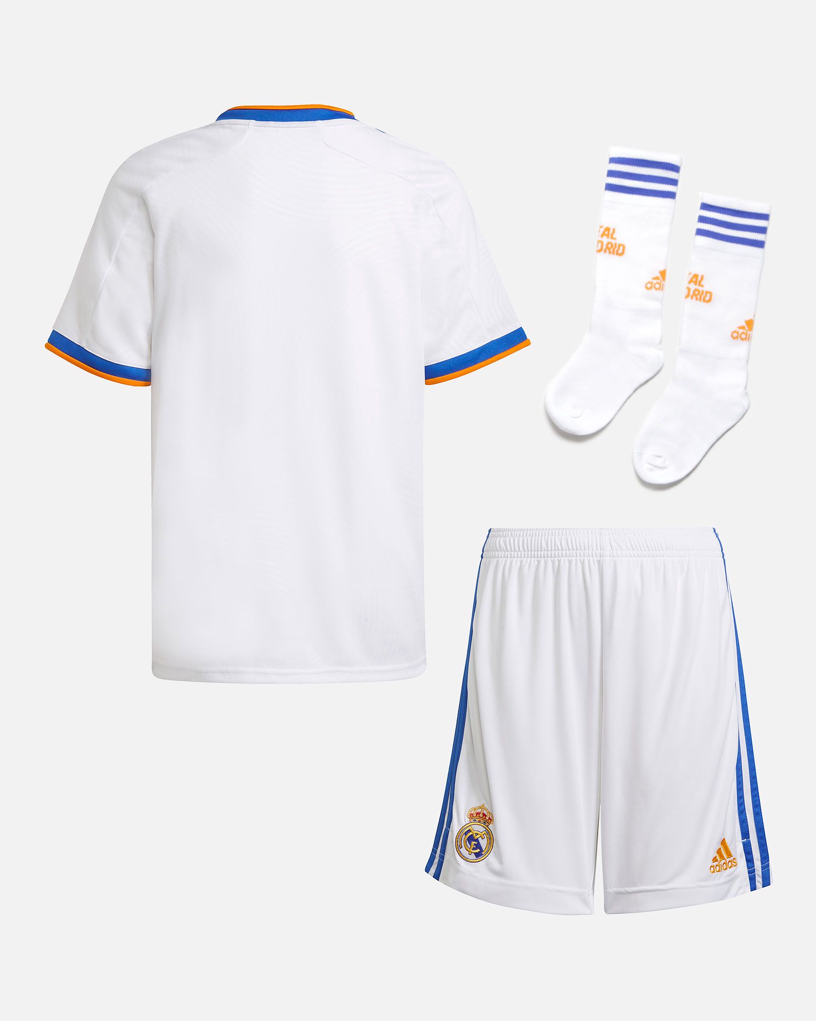 Conjunto 1ª Real Madrid 2021/2022 - Fútbol Factory