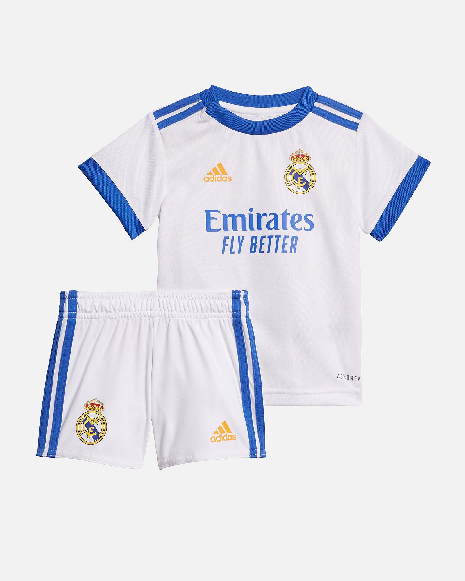 Miniconjunto 1ª Real Madrid 2021/2022 - Fútbol Factory