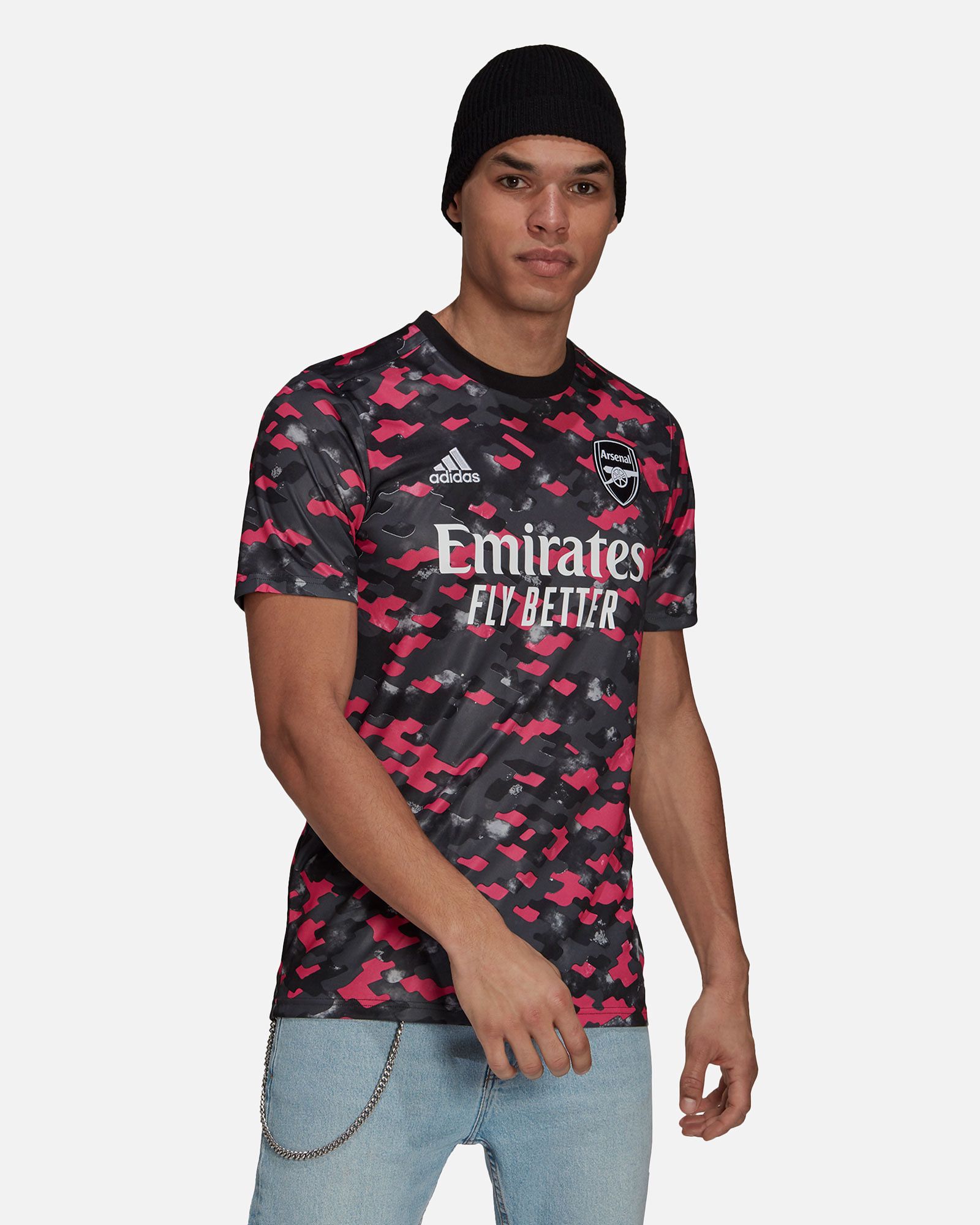 Camiseta Arsenal FC 2021/2022 Prematch - Fútbol Factory
