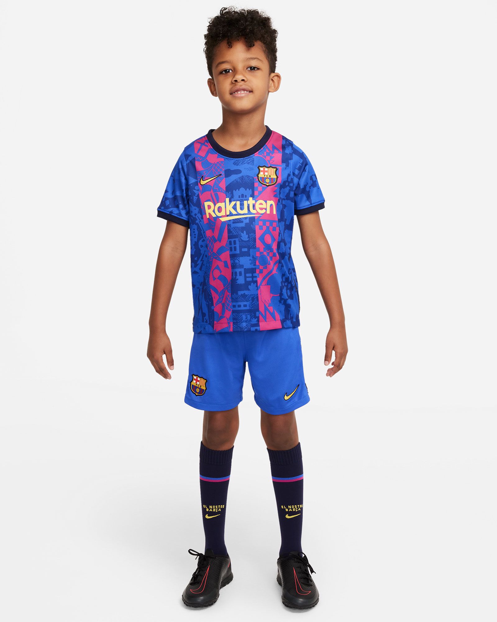 Conjunto 3ª FC Barcelona 2021/2022 - Fútbol Factory