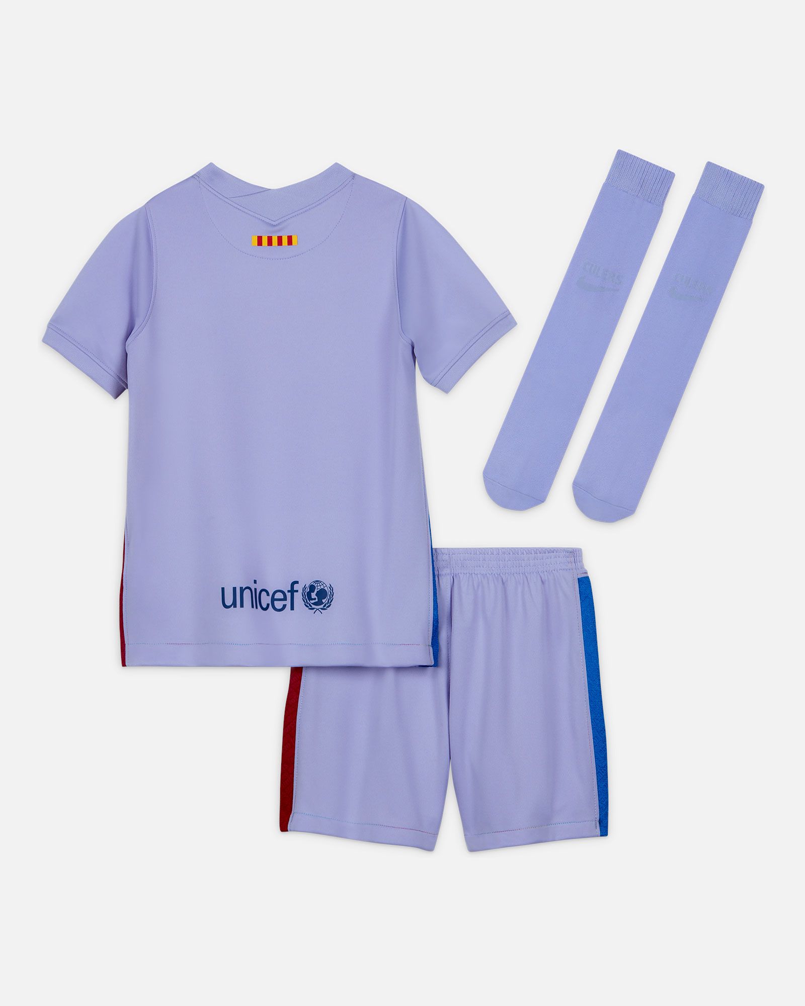 Conjunto 2ª FC Barcelona 2021/2022 - Fútbol Factory