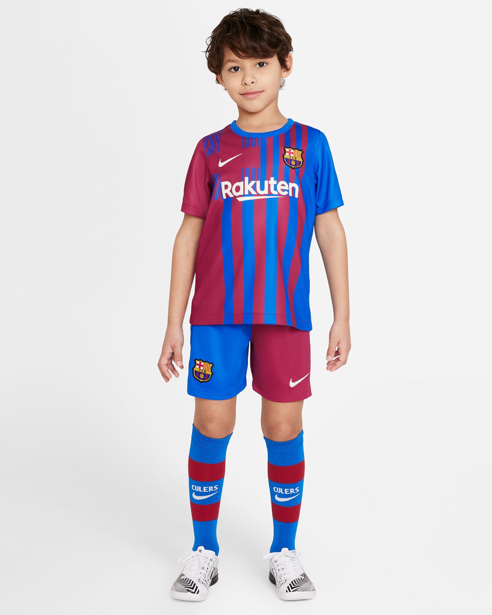 Miniconjunto 1ª FC Barcelona 2021/2022 - Fútbol Factory
