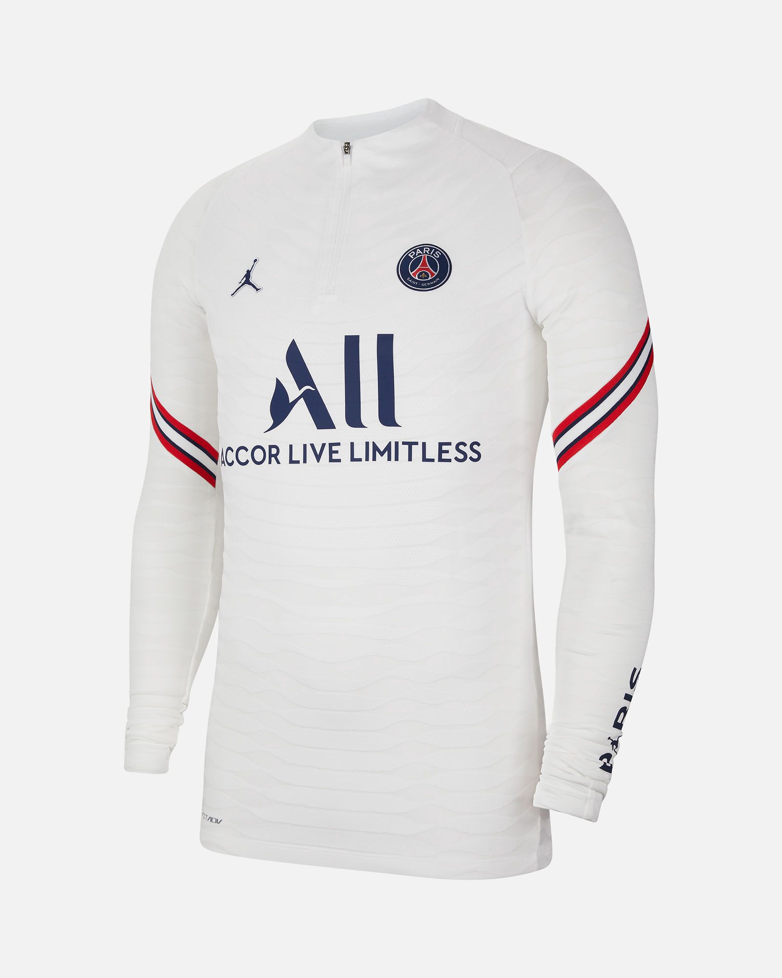 Sudadera de Training PSG 2021 2022 Jordan Strike Elite Blanco