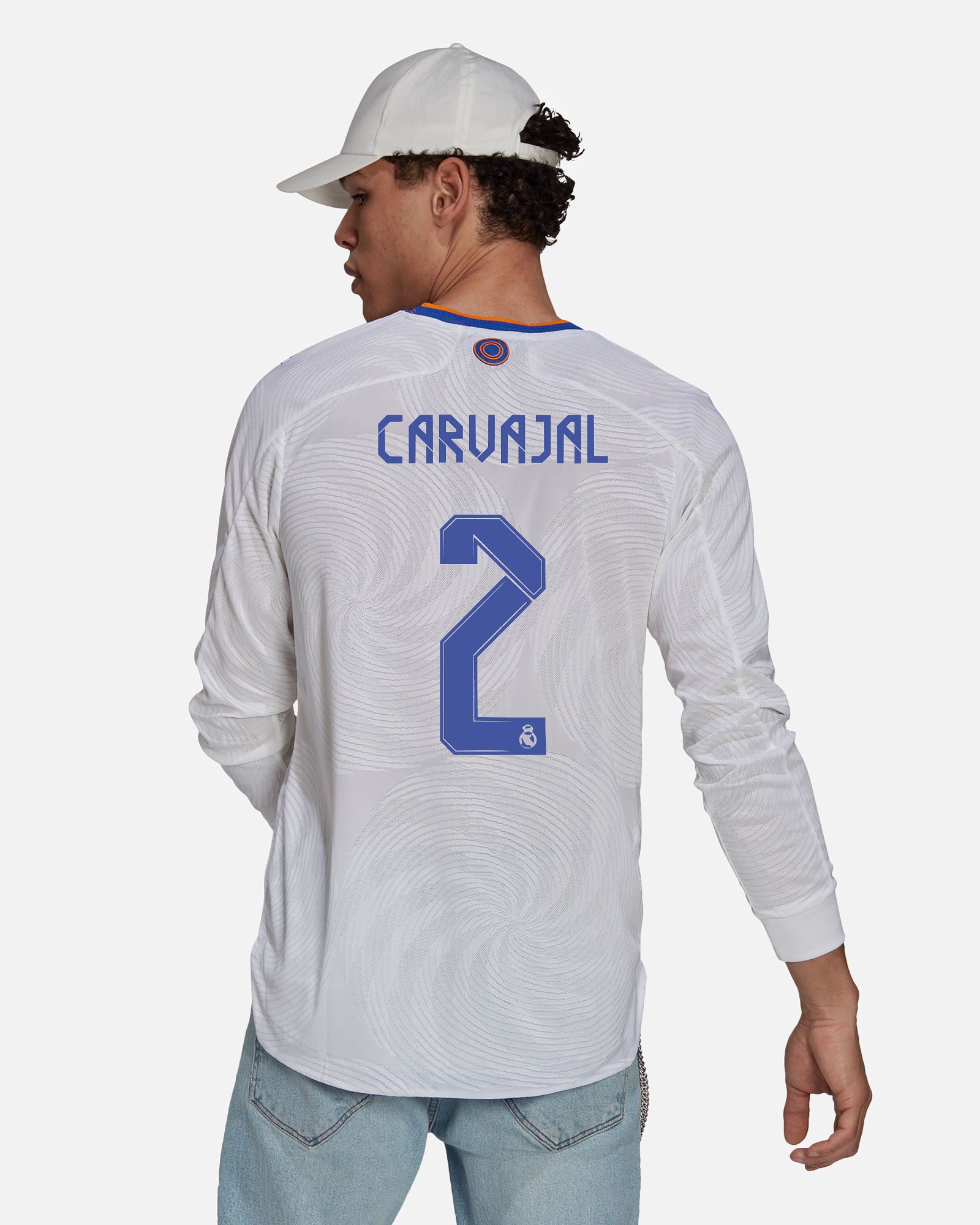 Camiseta 1ª Real Madrid 2021/2022 Authentic LS Carvajal - Fútbol Factory