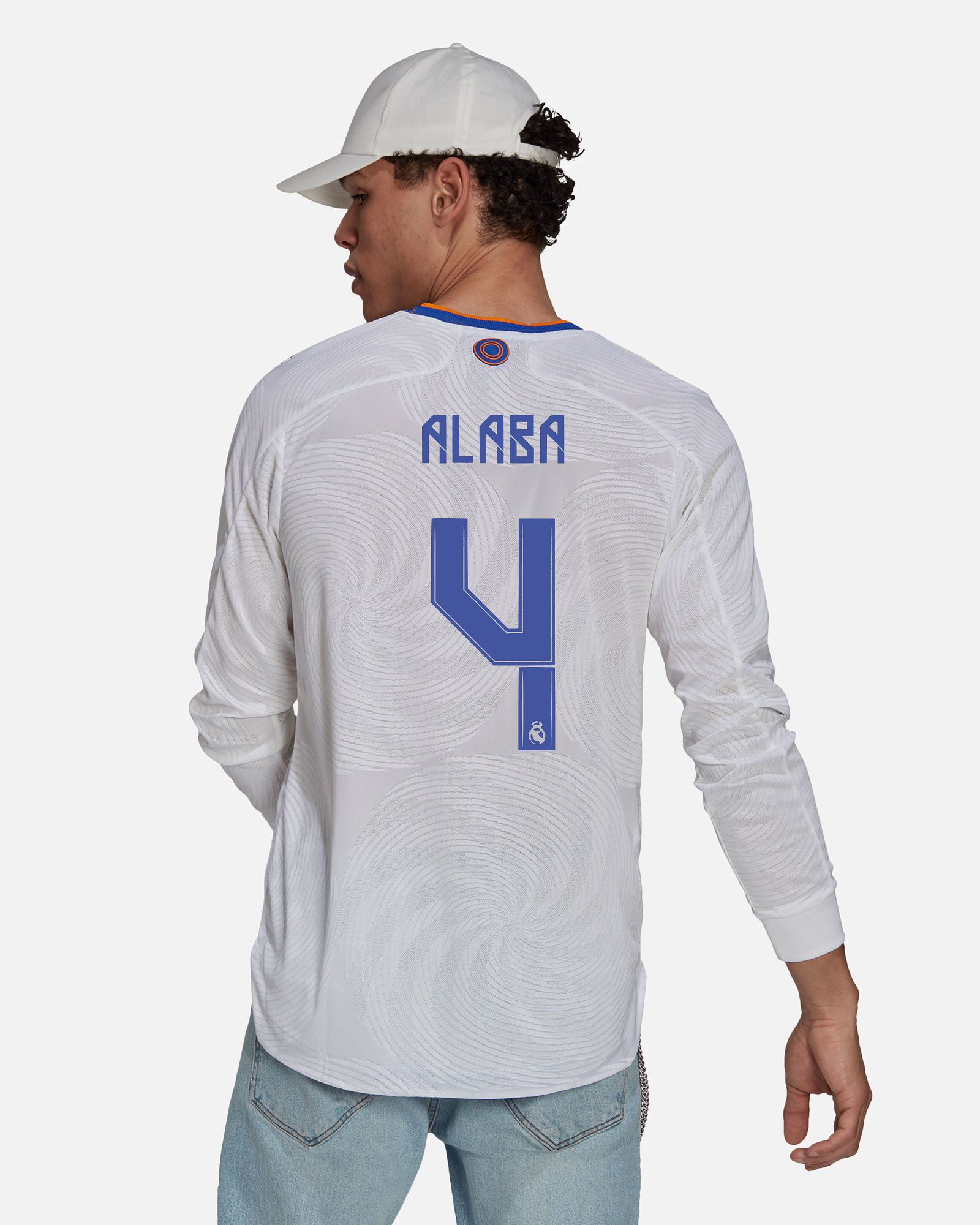 Camiseta 1ª Real Madrid 2021/2022 Authentic LS Alaba - Fútbol Factory