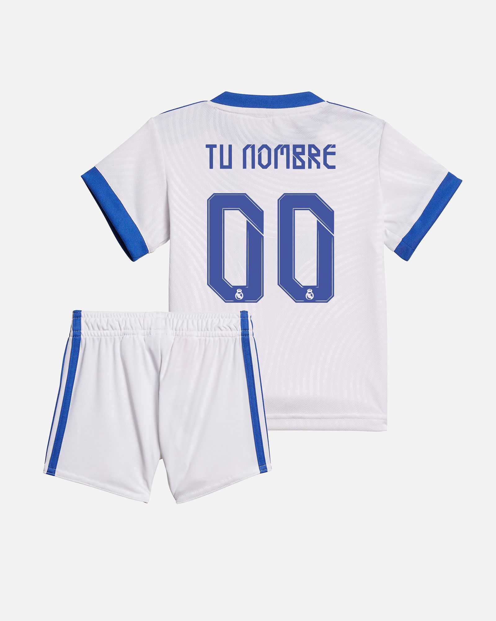Miniconjunto 1ª Real Madrid 2021/2022 personalizada - Fútbol Factory