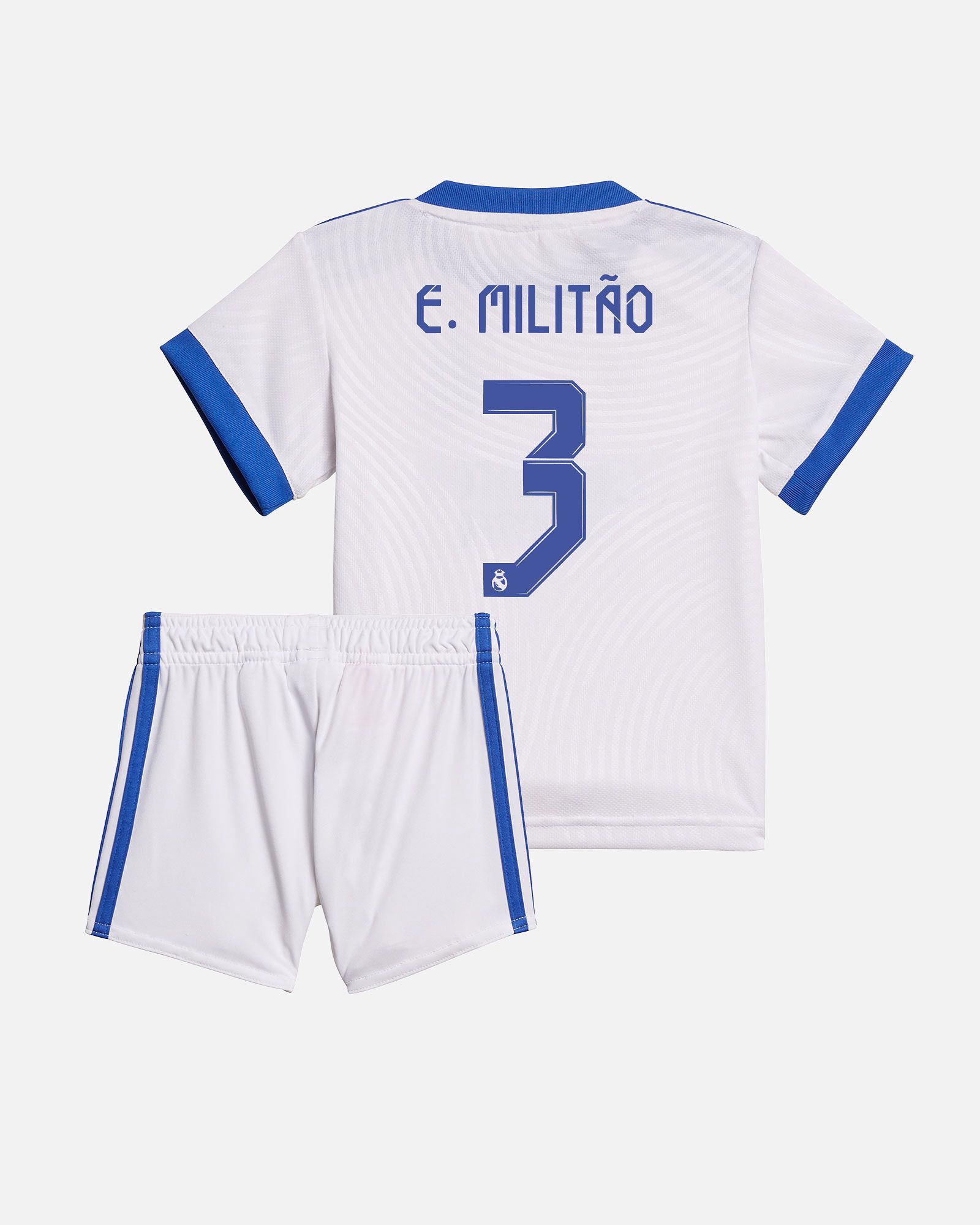 Miniconjunto 1ª Real Madrid 2021/2022 E. Militao - Fútbol Factory
