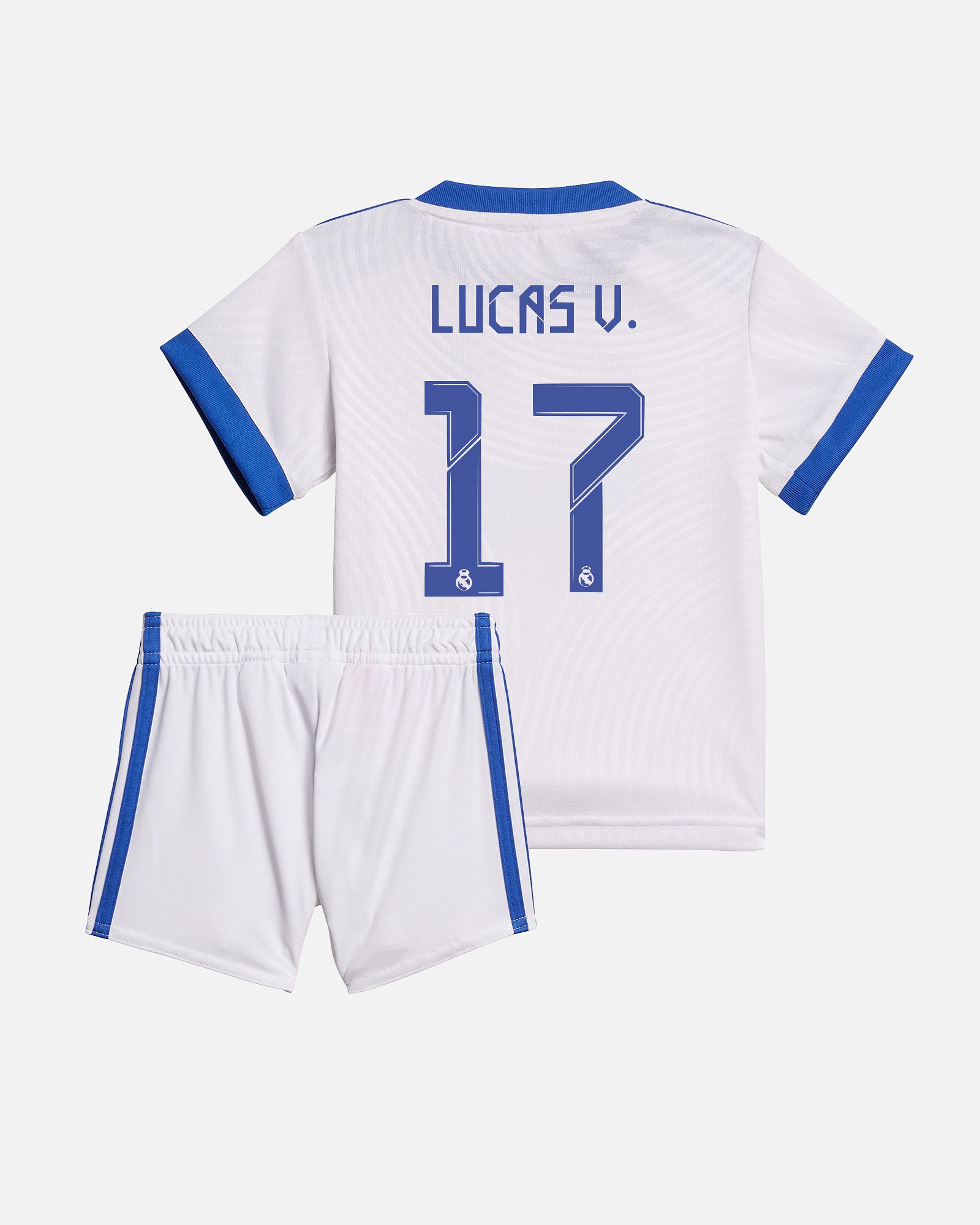 Miniconjunto 1ª Real Madrid 2021/2022 Lucas V. - Fútbol Factory