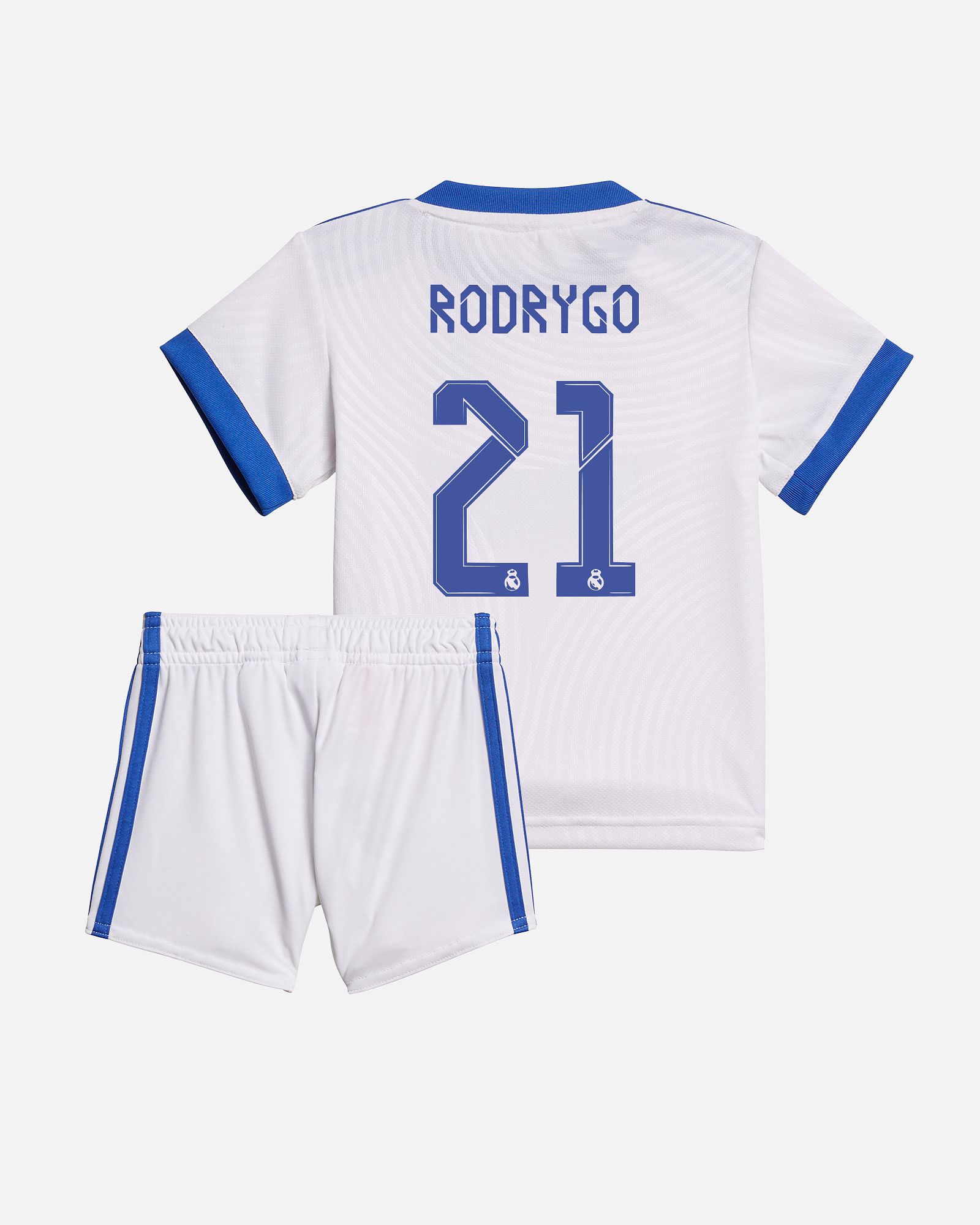 Miniconjunto 1ª Real Madrid 2021/2022 Rodrygo - Fútbol Factory