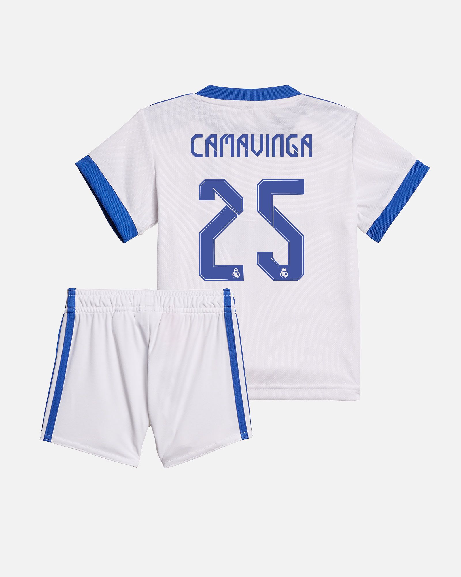 Miniconjunto 1ª Real Madrid 2021/2022 Camavinga - Fútbol Factory